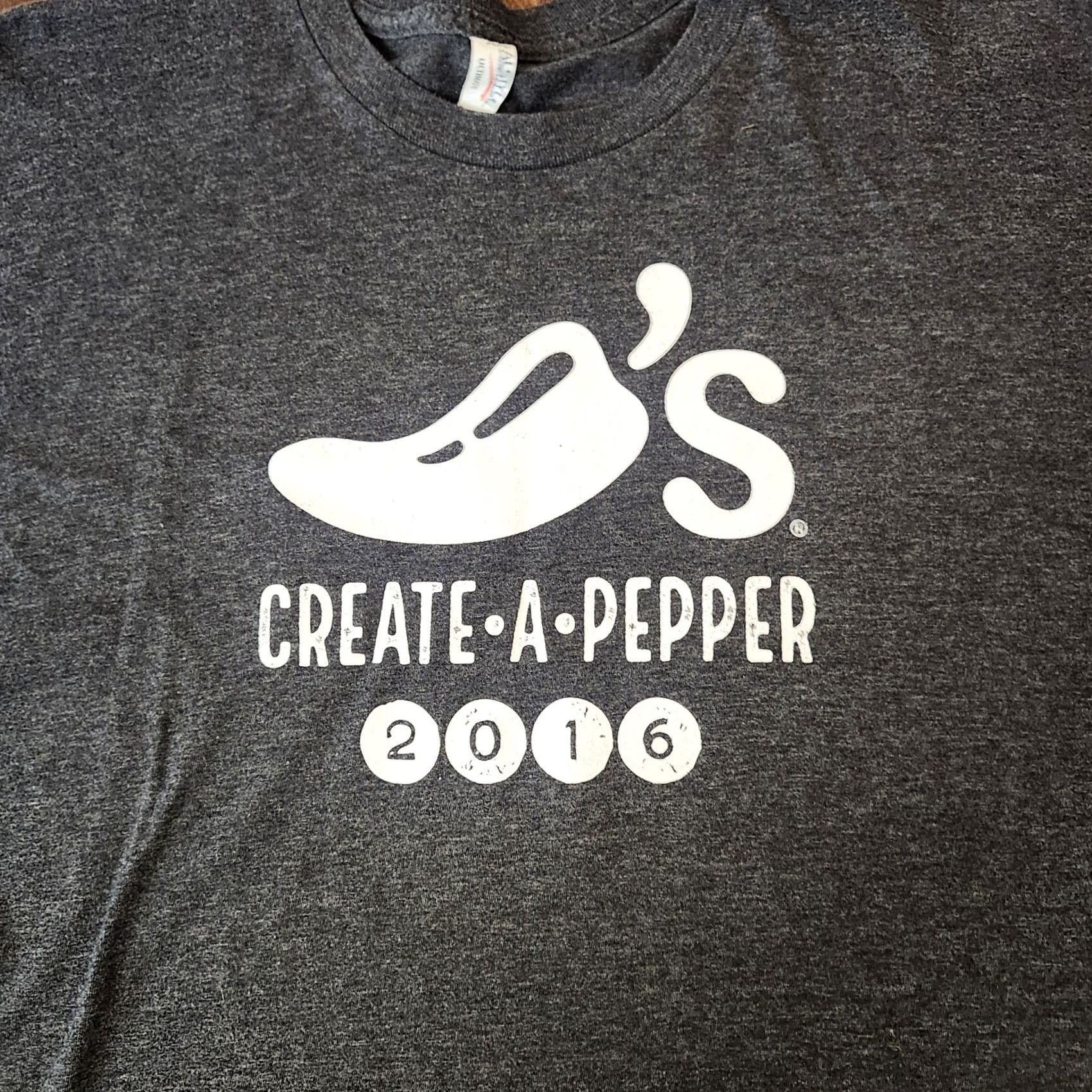 Vintage St Jude Create A Pepper 2016 T Shirt Mens XL Gray Alstyle 50/50 Tee Size US XL / EU 56 / 4 - 4 Thumbnail