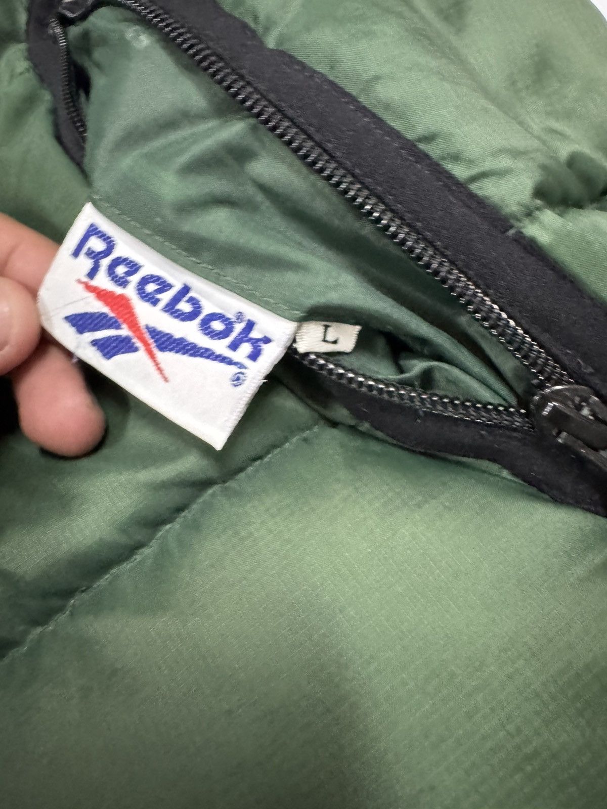 Reebok × Vintage Vtg🔥Reebok Puffer Goose Down Reversible Vest Jacket Size 40L - 19 Thumbnail