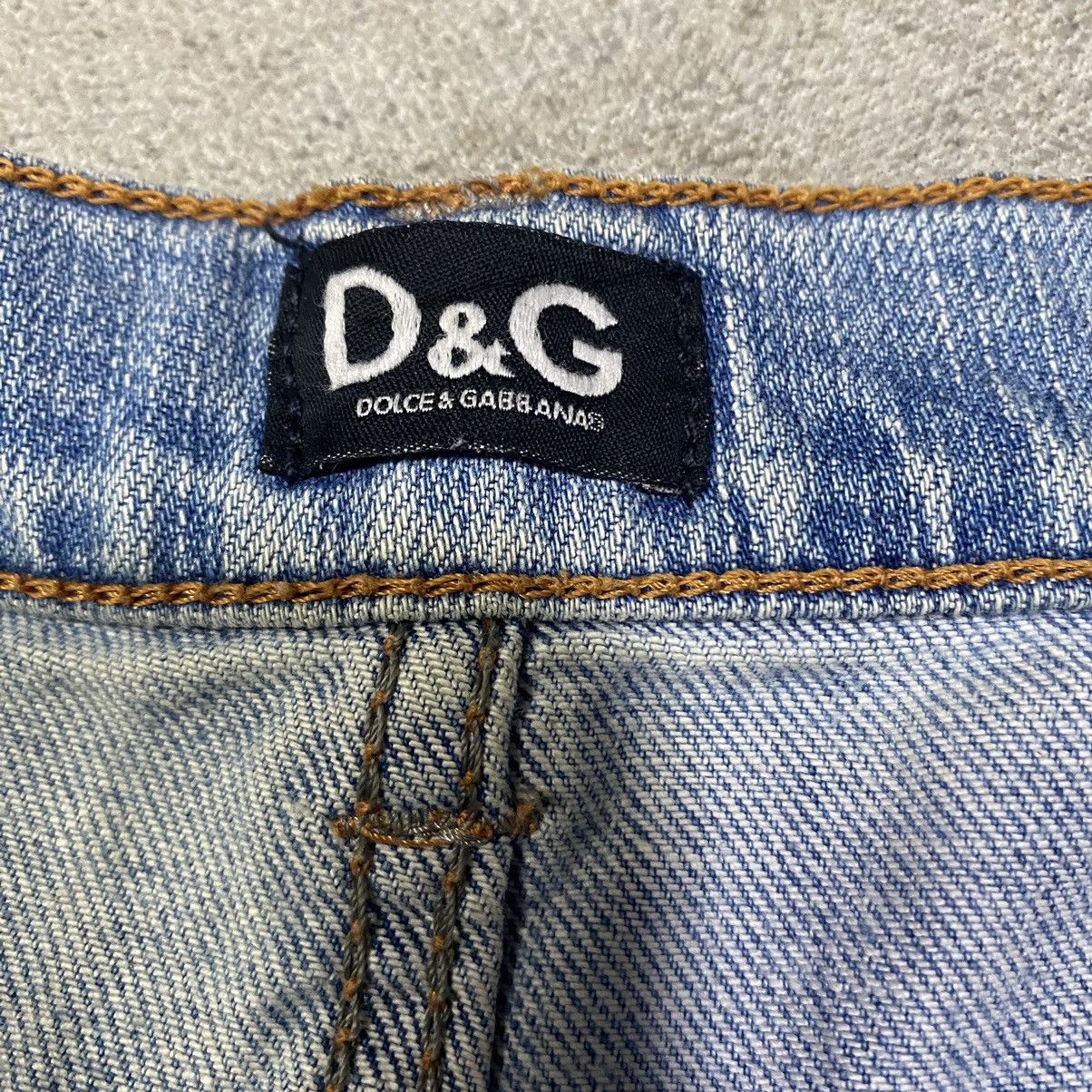 Dolce & Gabbana × Jean Dolce & Gabbana Distressed Bootcut Jeans Size 26" / US 2 / IT 38 - 13 Thumbnail