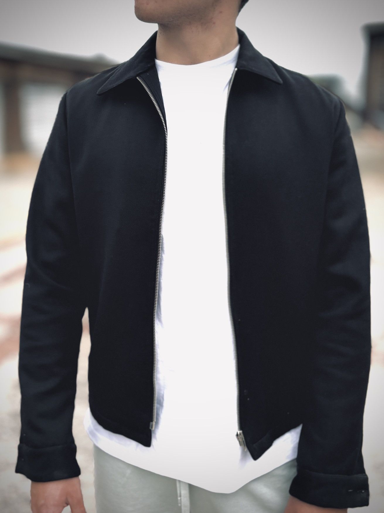 Helmut Lang Helmut Lang ArchiveBlack minimalZip Jacket-Late 90’s/2000’s Size US M / EU 48-50 / 2 - 1 Thumbnail