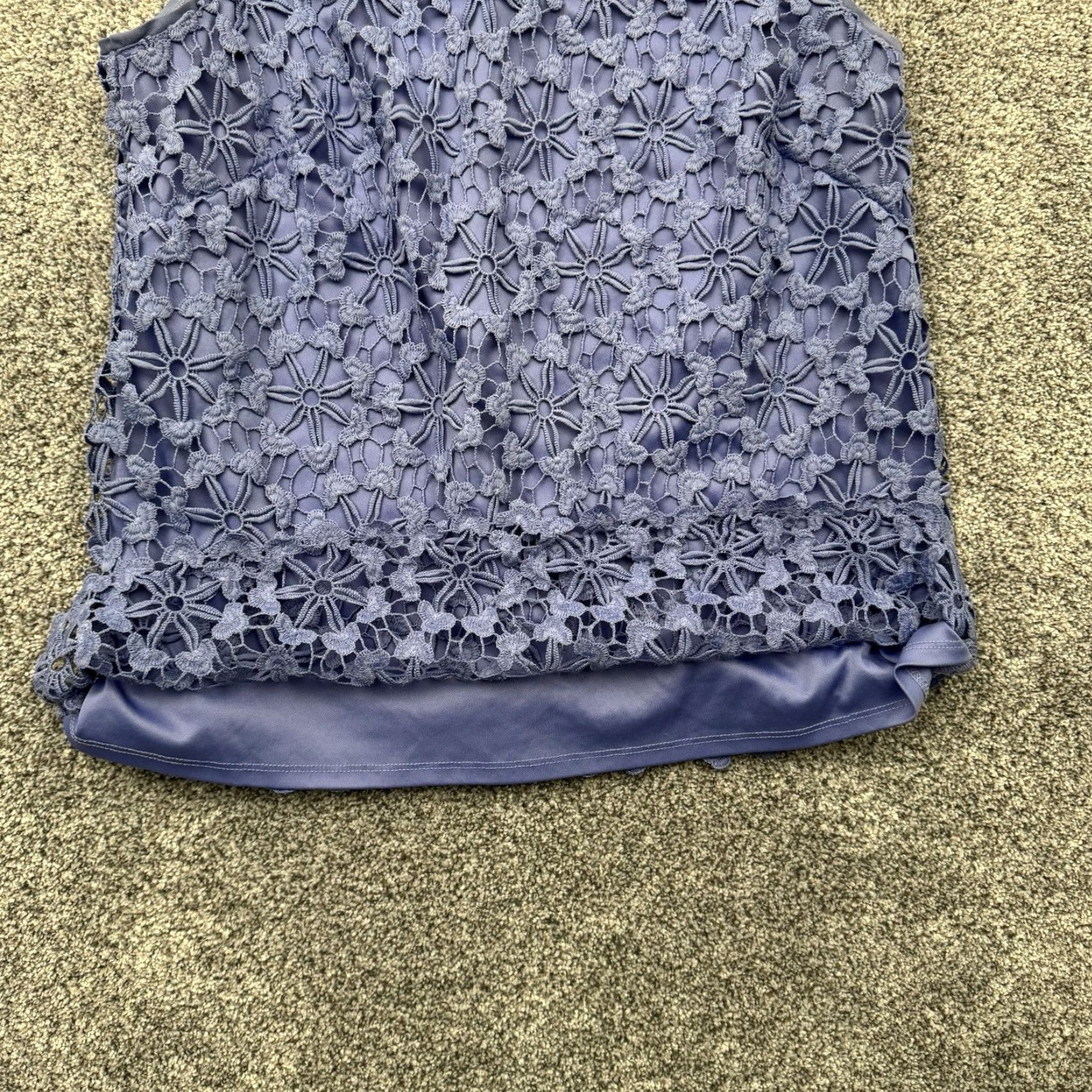 Vintage VINTAGE Adiva Tank Top Women XL Lace Floral Fairycore Coquette Romantic Pastel Boho 2010 Size XL / US 12-14 / IT 48-50 - 4 Thumbnail