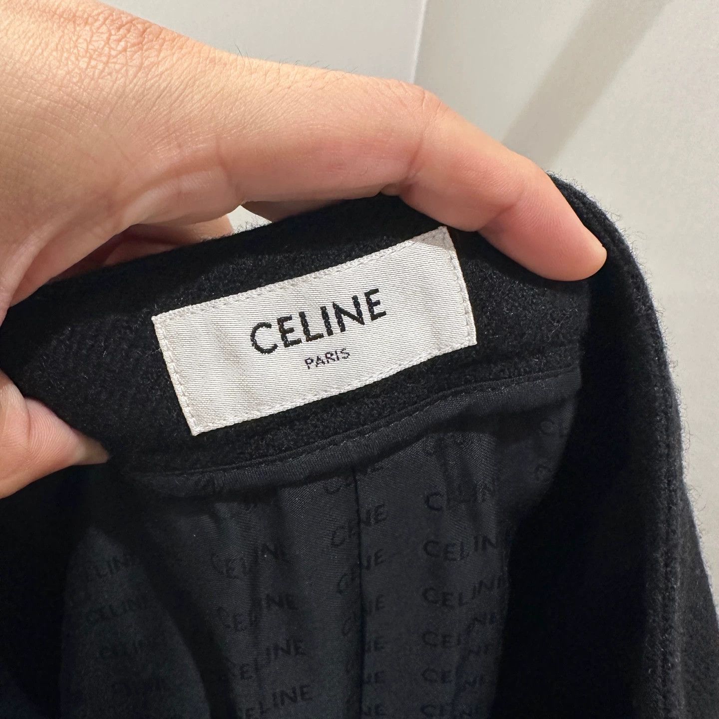 Celine Celine may459 wool mohair solid skirt 40 Size 27" / US 4 / IT 40 - 3 Thumbnail