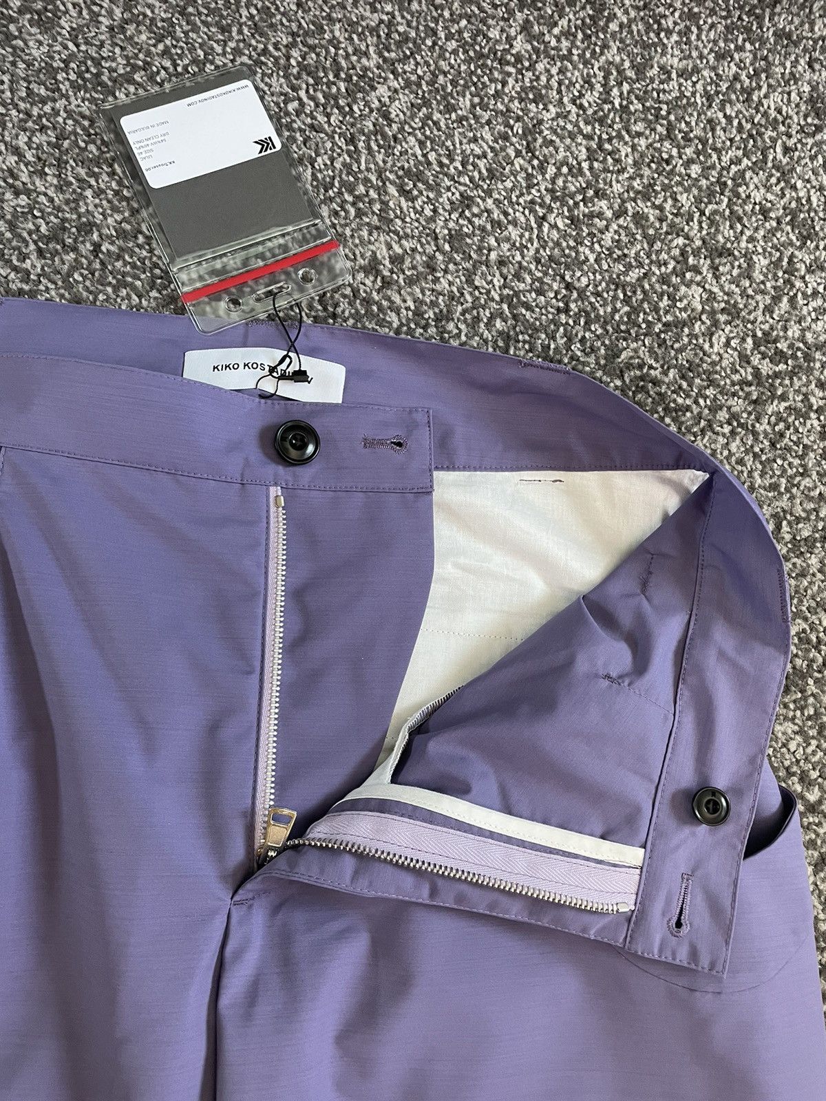 Kiko Kostadinov [NEW] KK. Trouser. 06 Lilac “Irene Trousers” Size US 30 / EU 46 - 8 Thumbnail