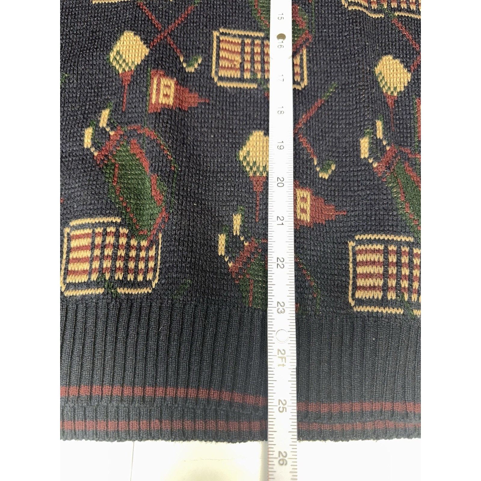 Other Vintage Golf Graphic Sweater Mens M 90s Dadcore Novelty Size US M / EU 48-50 / 2 - 8 Thumbnail