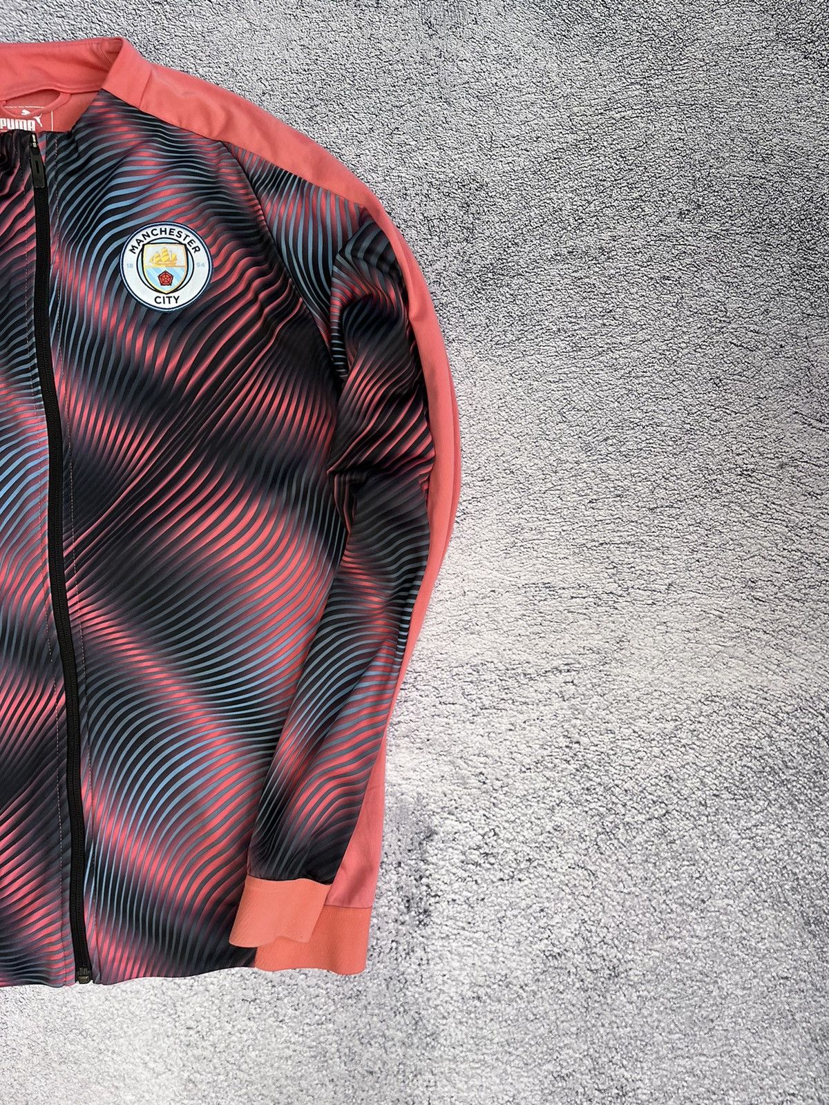 Puma Puma Boys Jacket Track Manchester City 2019/20 Soccer Size US XS / EU 42 / 0 - 4 Thumbnail