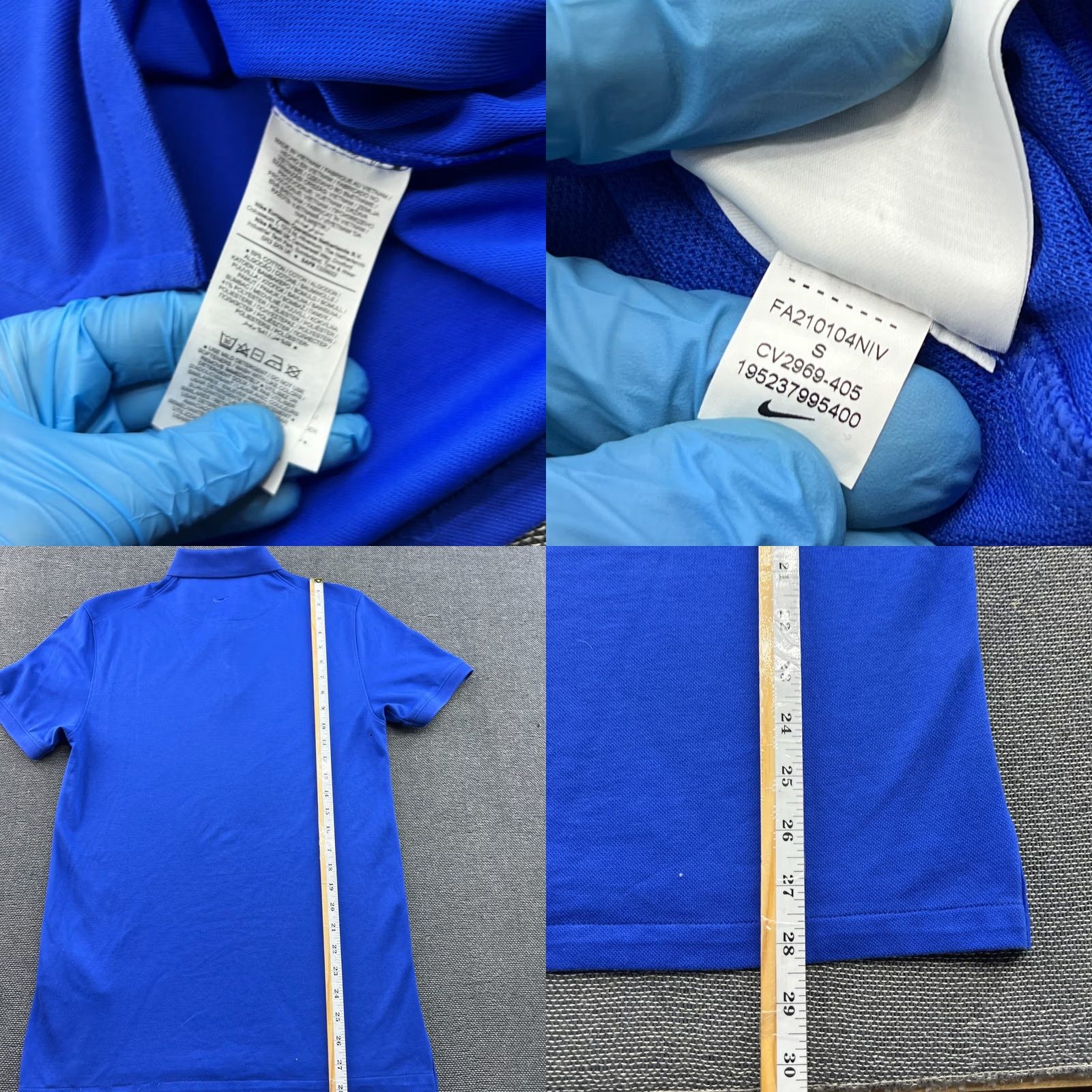 Nike Nike Mens Polo T-Shirt Slim 2.0 Blue Short Sleeve Cotton Vintage Small Shirt Mens Nike Polo T-Shirt Vintage 90s Sportswear Size US S / EU 44-46 / 1 - 8 Thumbnail