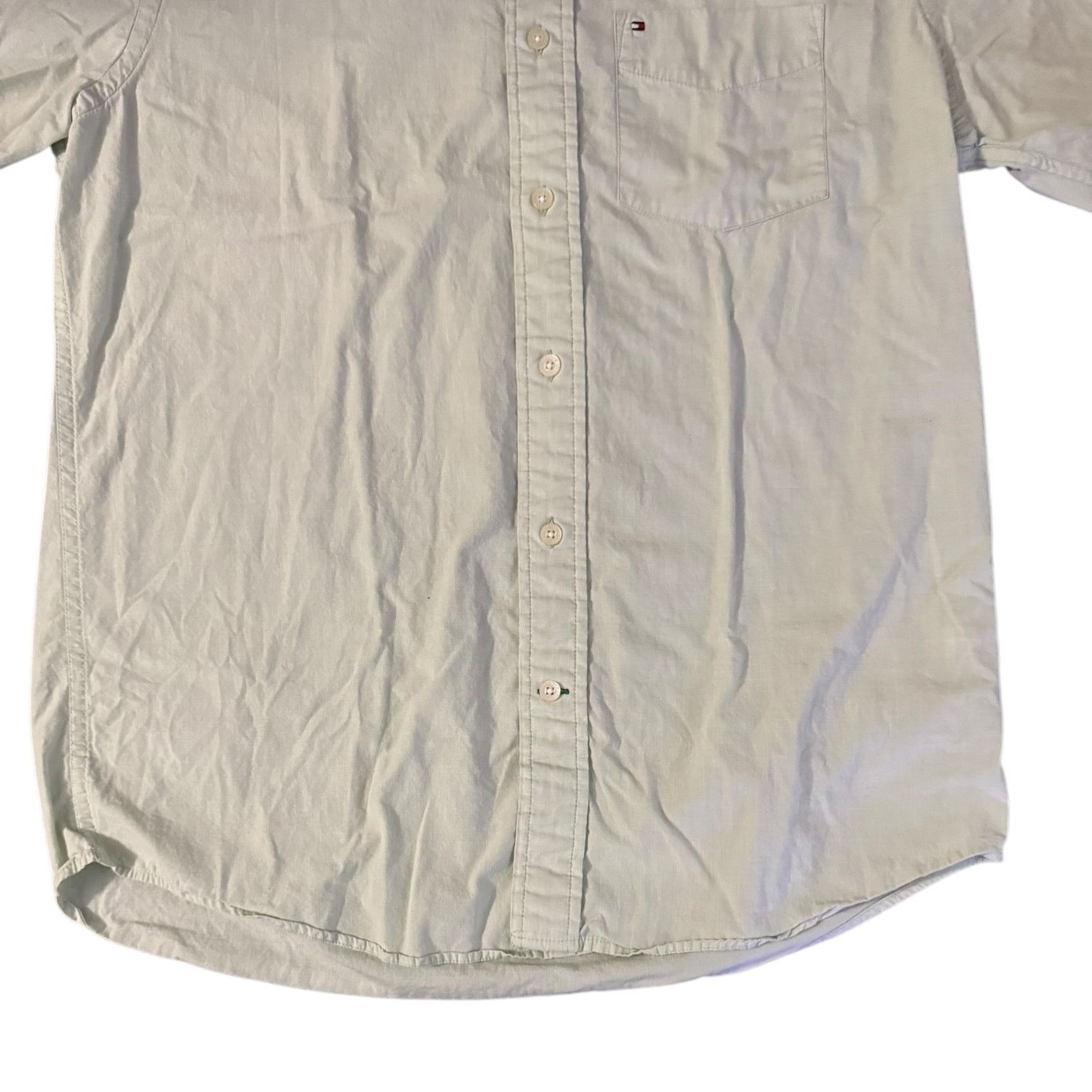 Tommy Hilfiger Tommy Hilfiger Button Down Shirt Spring Green Small Size US S / EU 44-46 / 1 - 6 Thumbnail