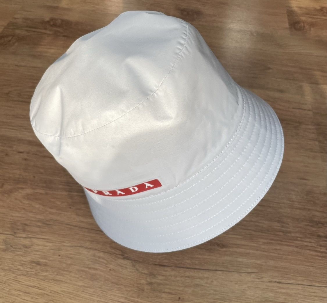 Prada Prada Linea Rosse Bucket Hat Size ONE SIZE - 1 Thumbnail