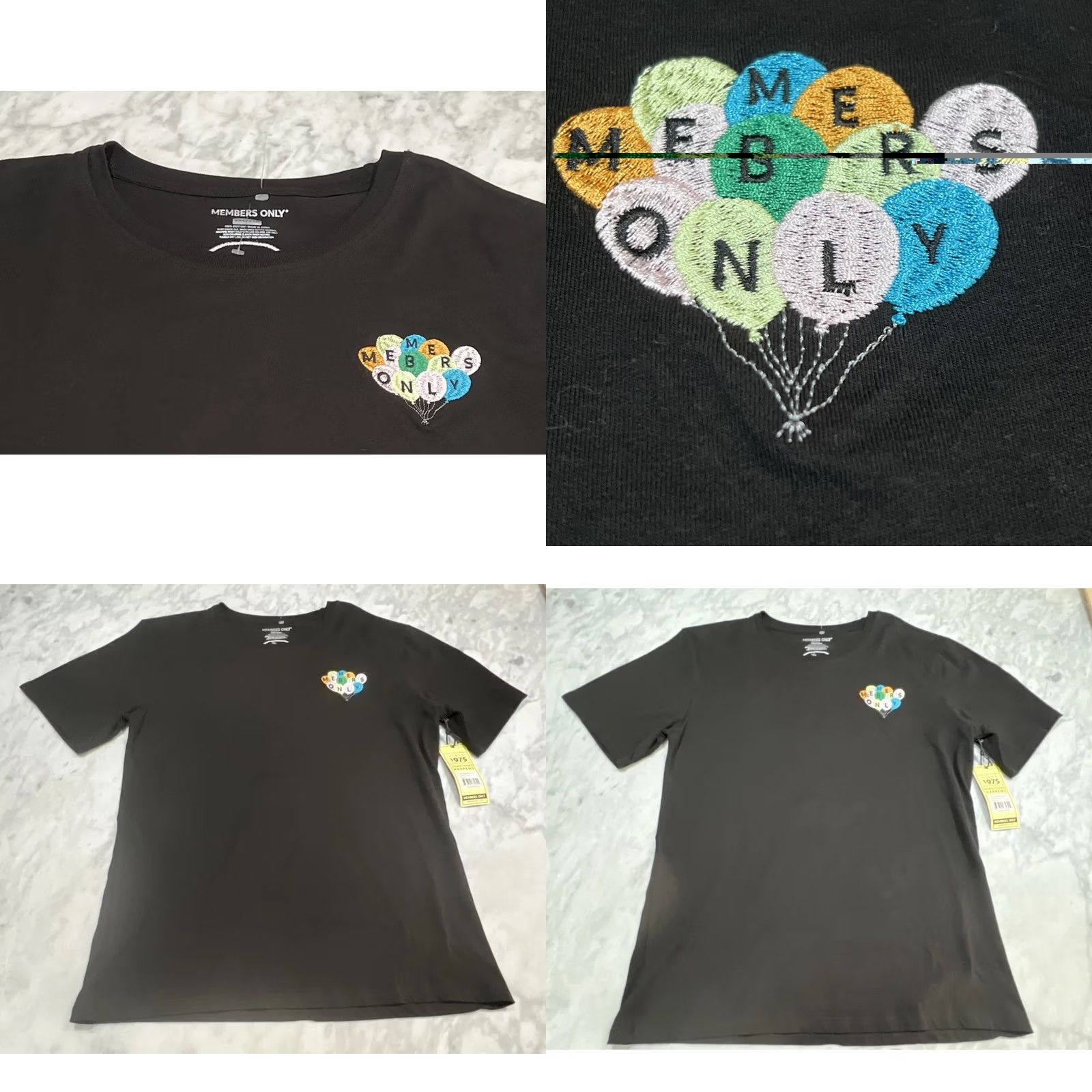 Members Only Members Only T Shirt Men’s 2XL Graphics Embroidery Grunge Rabbit Balloons NWT Size US XXL / EU 58 / 5 - 8 Thumbnail