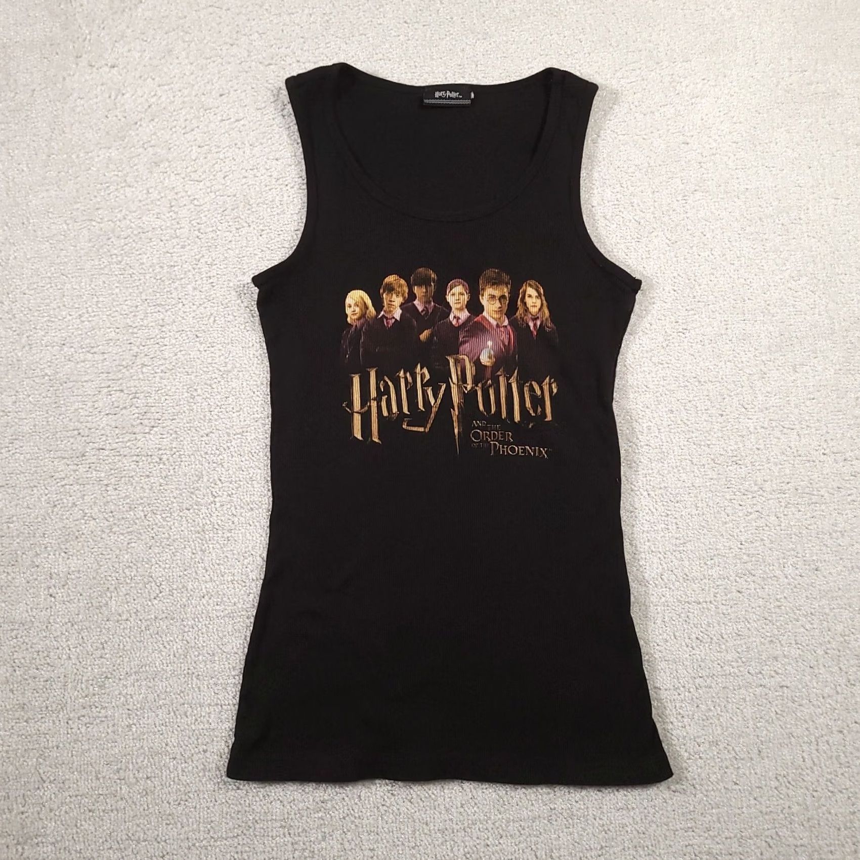 Vintage VINTAGE Harry Potter Order Of The Phoenix Womens Tank Top XS Graphic Black Size XS / US 0-2 / IT 36-38 - 2 Thumbnail