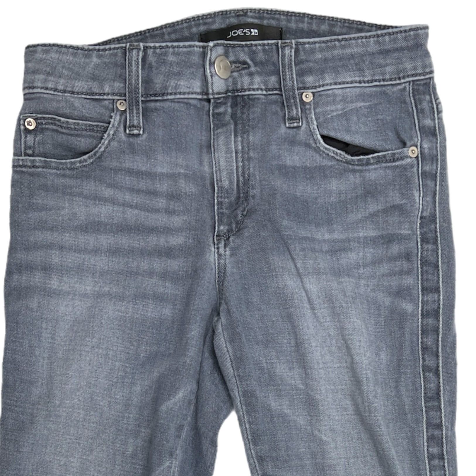 Vintage Joes Jeans Women Size 24 Gray The Icon Mid Rise Skinny Denim Cotton Blend Casual Jeans Size 42" / US 20 - 2 Thumbnail