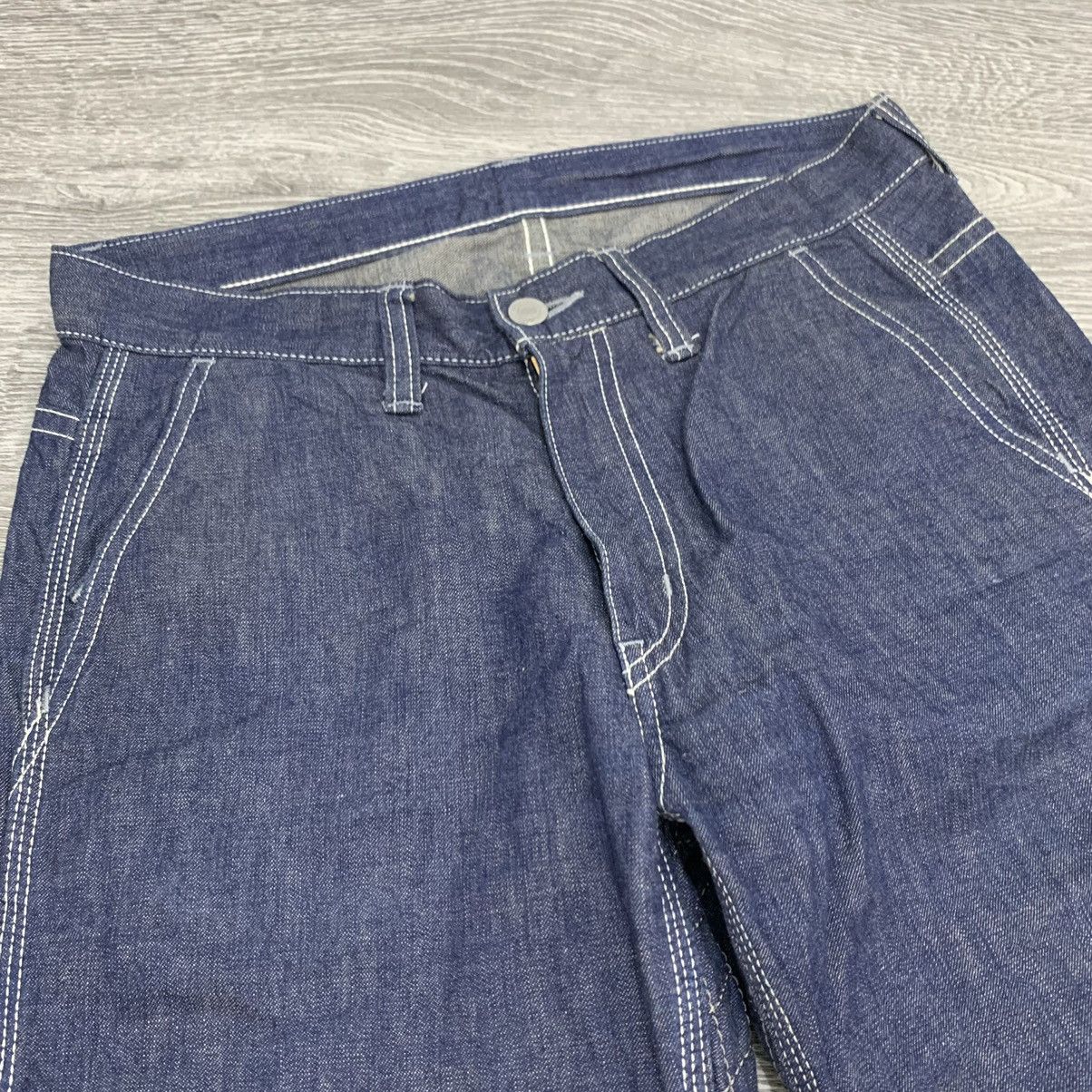 Japanese Brand 🇯🇵Momotaro Jeans Double Hip Cropped Work Pant🇯🇵 Size US 30 / EU 46 - 5 Thumbnail