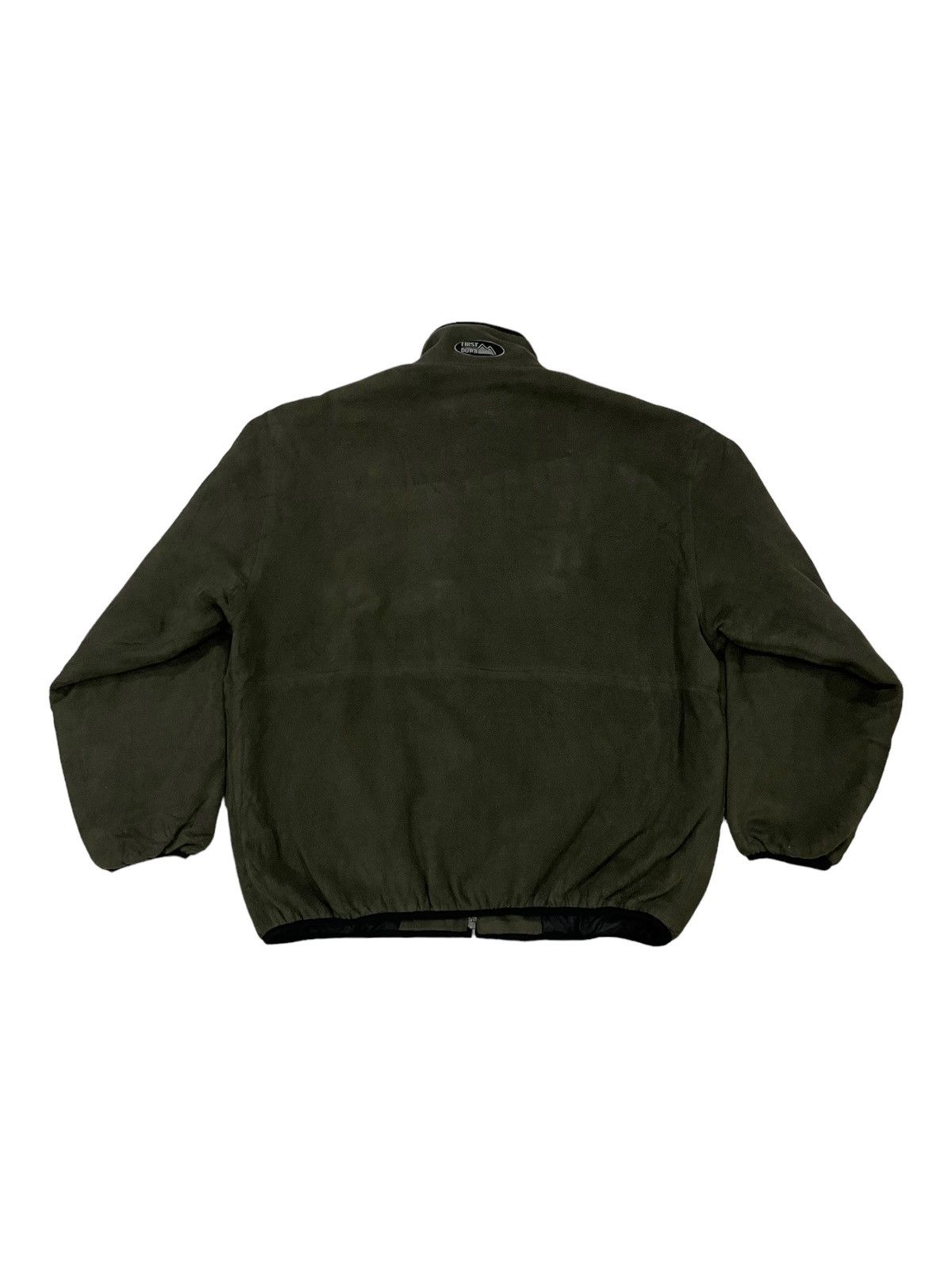 Other Y2K FIRST DOWN USA Fleece Sherpa Faux Zipped Jacket Size US XXL / EU 58 / 5 - 2 Thumbnail