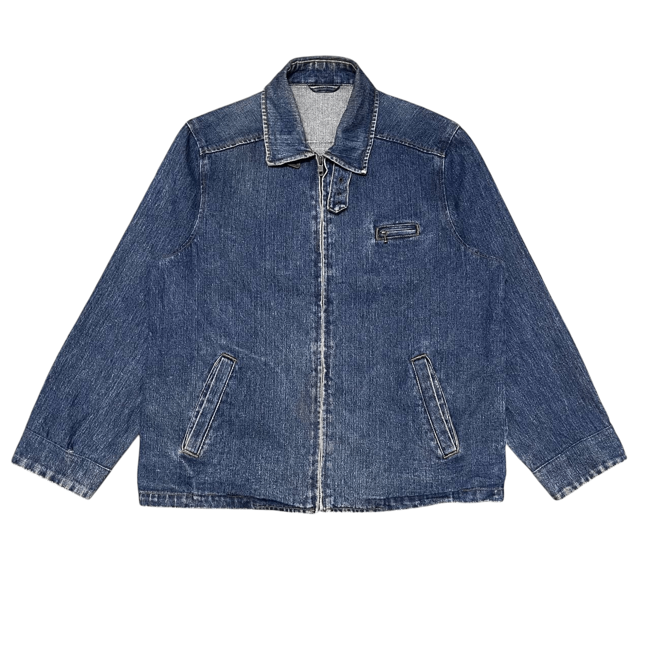 PERSON'S Vintage Person's Jeans Denim Jacket Issey Miyake Size US M / EU 48-50 / 2 - 1 Thumbnail