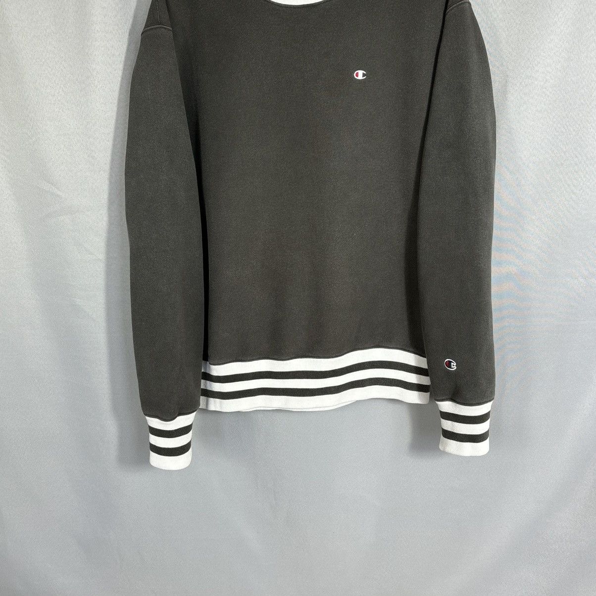 Champion Champion vintage sweatshirt grey large rare streetwear Size US L / EU 52-54 / 3 - 2 Thumbnail