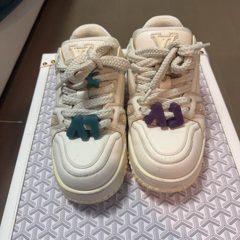 Louis Vuitton Louis Vuitton Trainer Maxi Low-Top Sneakers -2508 Size US 7.5 / EU 40-41 - 2 Thumbnail