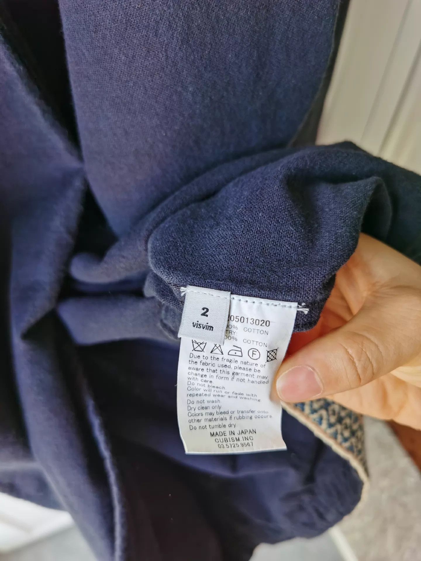 Visvim VISVIM SANJURO COAT indigo 16AW size 2 Worn 1x Size US M / EU 48-50 / 2 - 6 Thumbnail