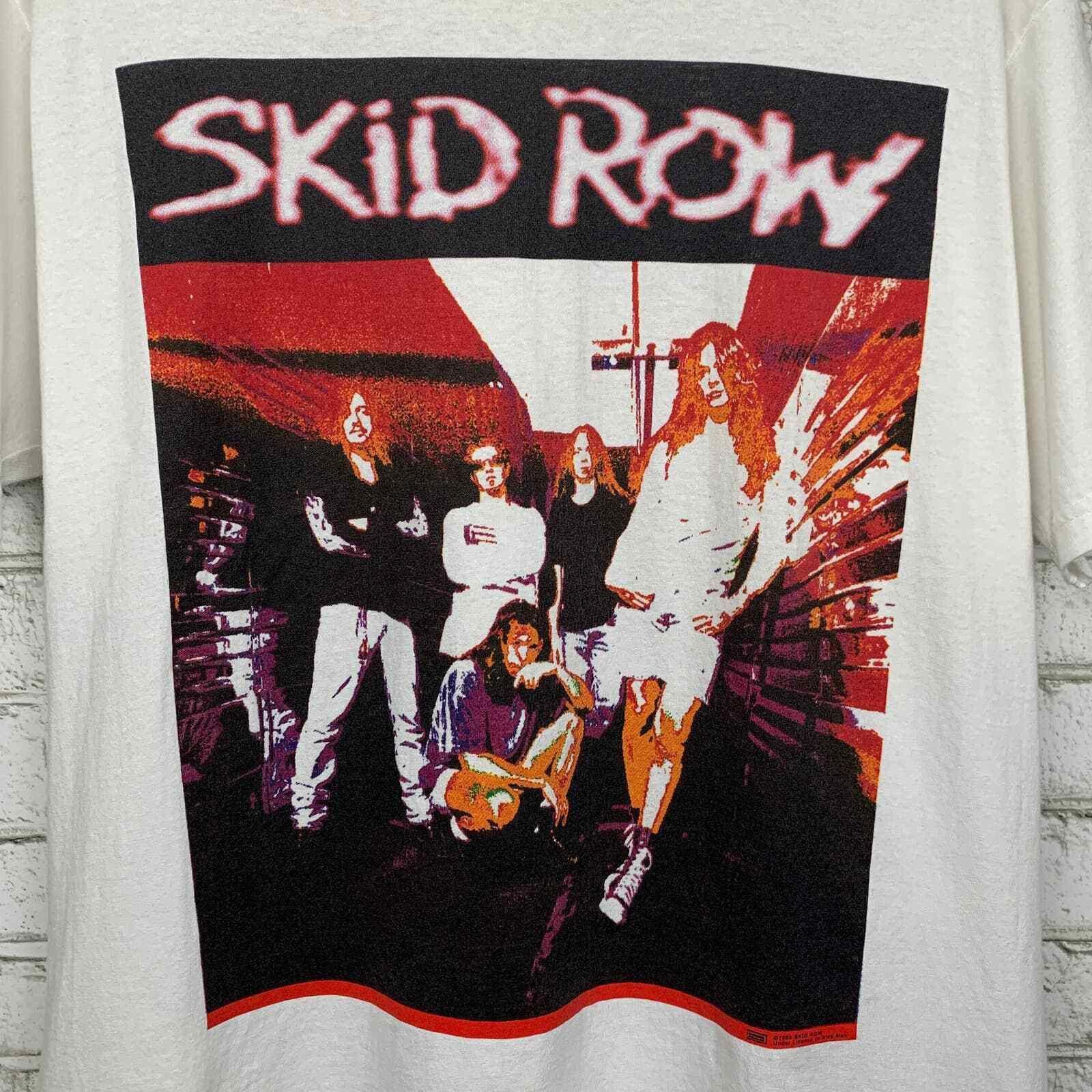 Other Vintage 90s 1995 Skid Row Subhuman Race White T Shirt XL Size US XL / EU 56 / 4 - 2 Thumbnail
