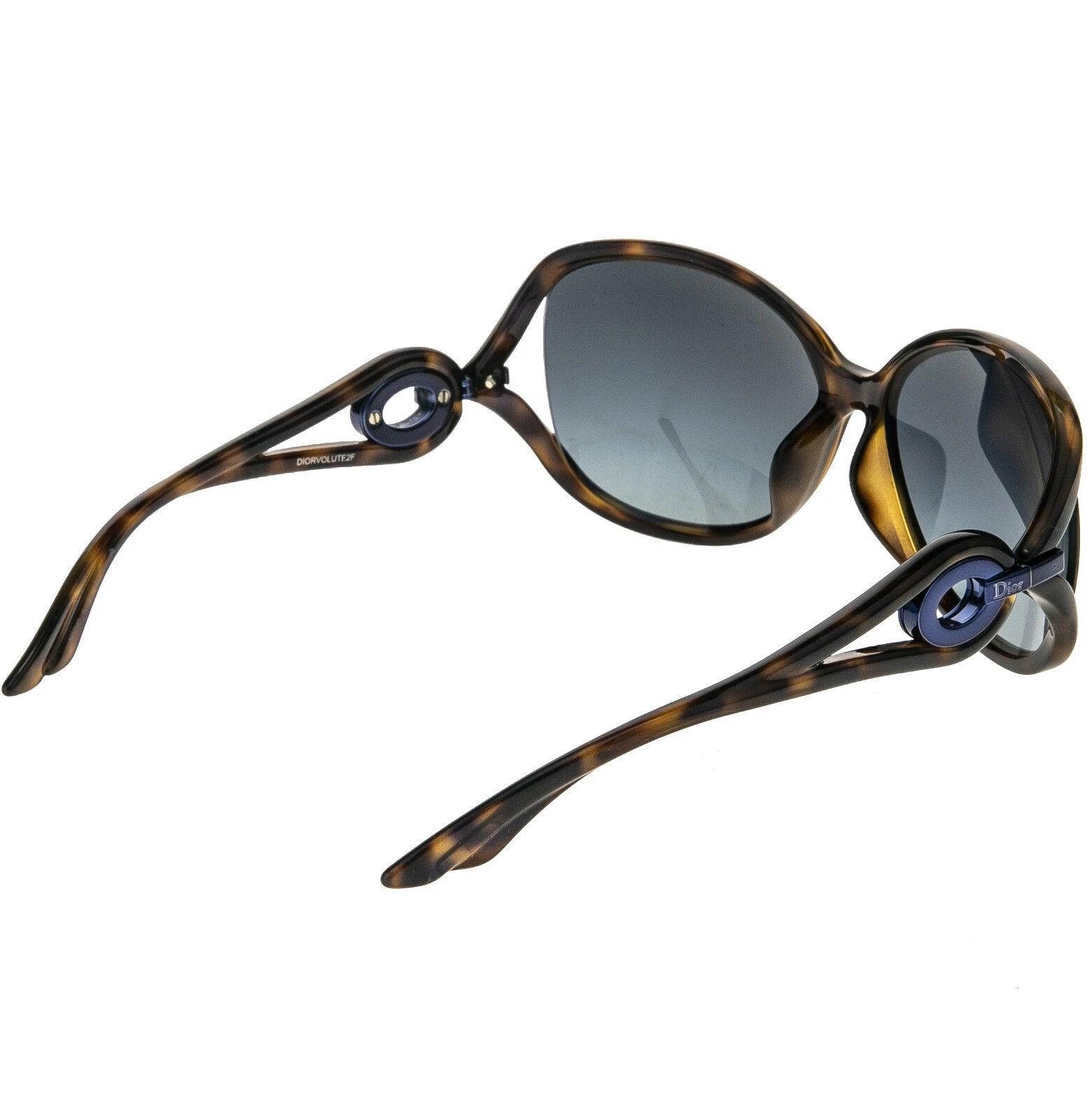 Christian Dior Monsieur CHRISTIAN DIOR VOLUTE 2F Brown Havana Sunglasses VOLUTE2 Size ONE SIZE - 5 Thumbnail