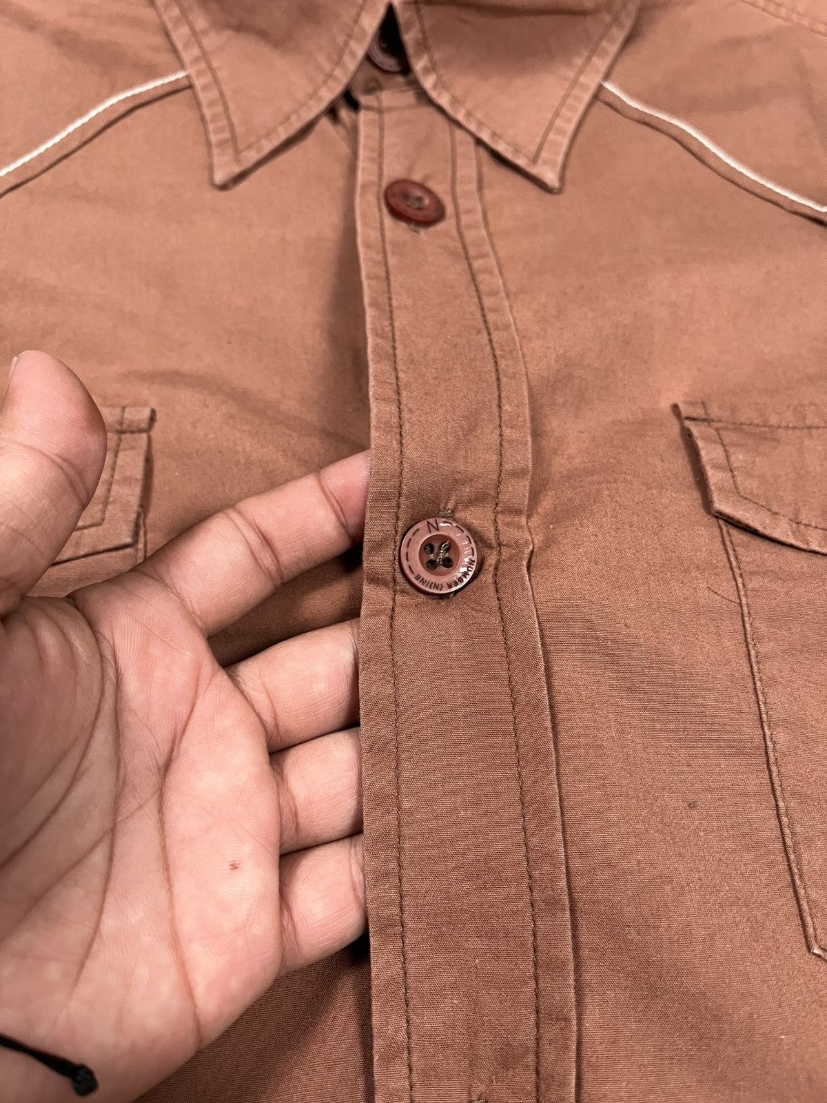 Japanese Brand Group Indi Western Shirt Number Nine Size US M / EU 48-50 / 2 - 7 Thumbnail