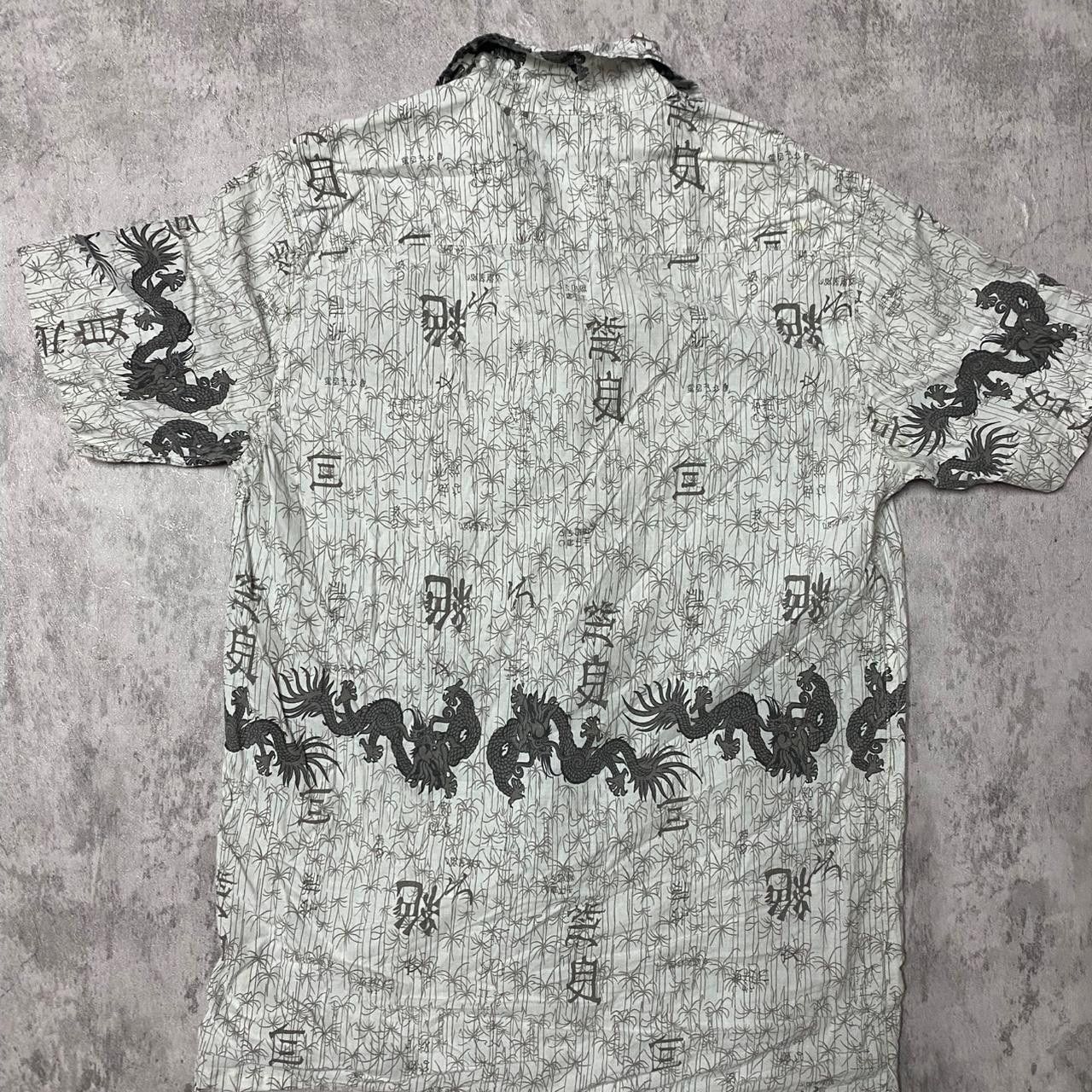 Other White and black dragon button-up shirt #dragon #buttonup Size US M / EU 48-50 / 2 - 4 Thumbnail