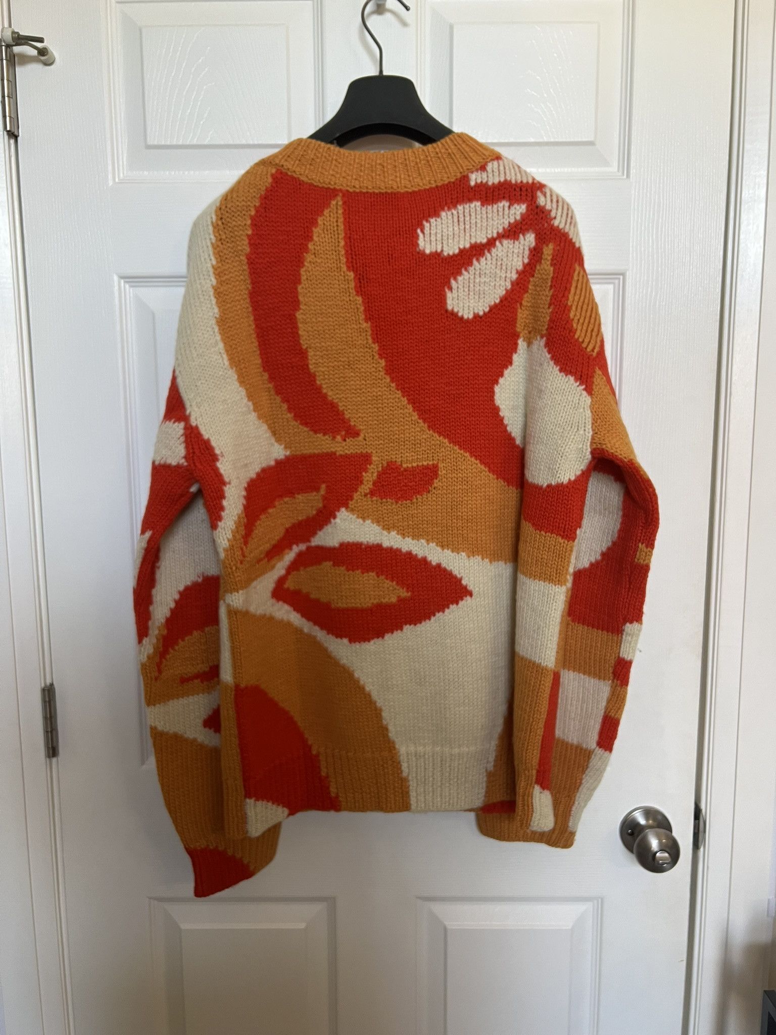 Dries Van Noten Dries Van Noten Floral Intarsia Knit Wool Sweater sz M Size US M / EU 48-50 / 2 - 6 Thumbnail