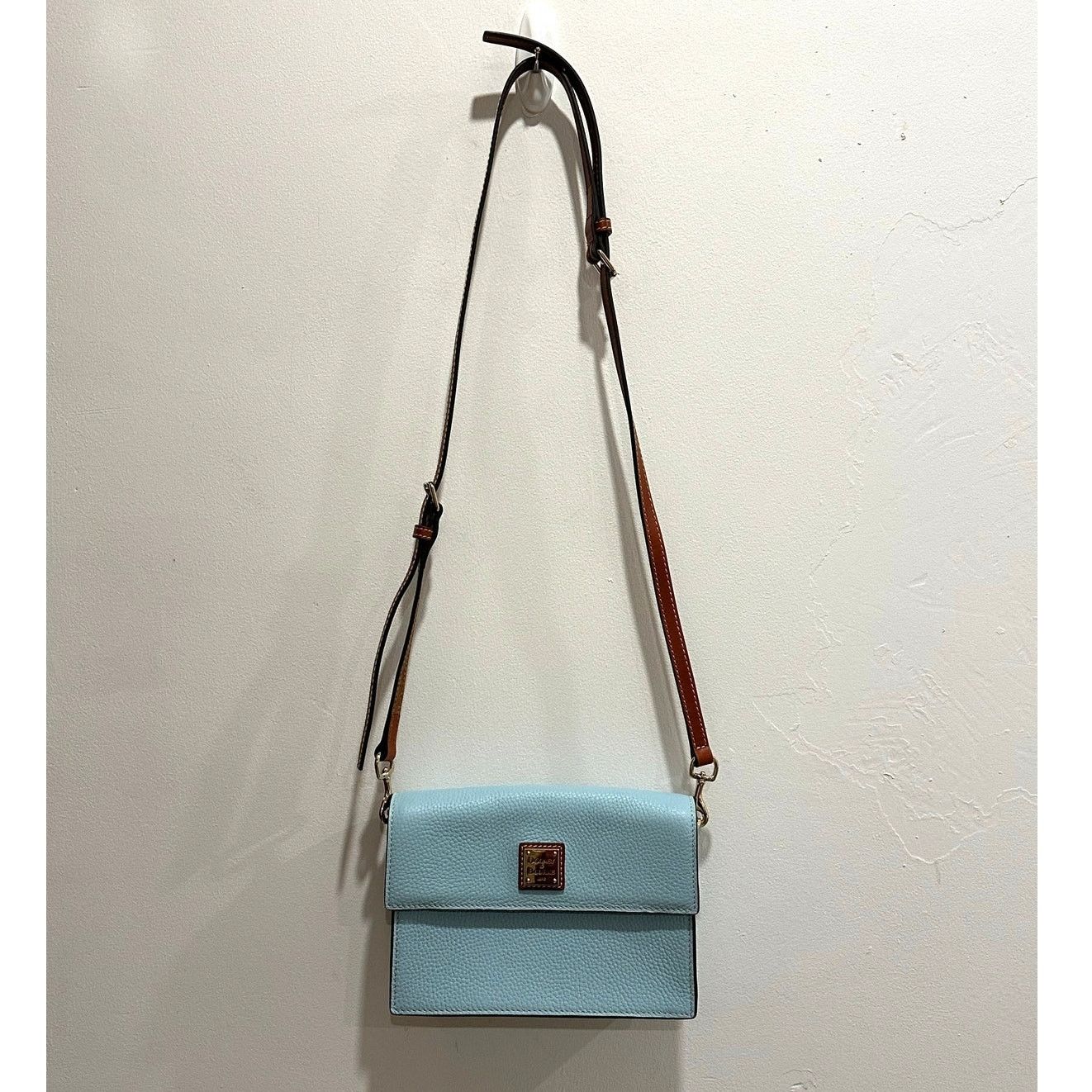 Dooney & Bourke Dooney & Bourke Pebble Grain Crossbody Caribbean Blue Size ONE SIZE - 5 Thumbnail