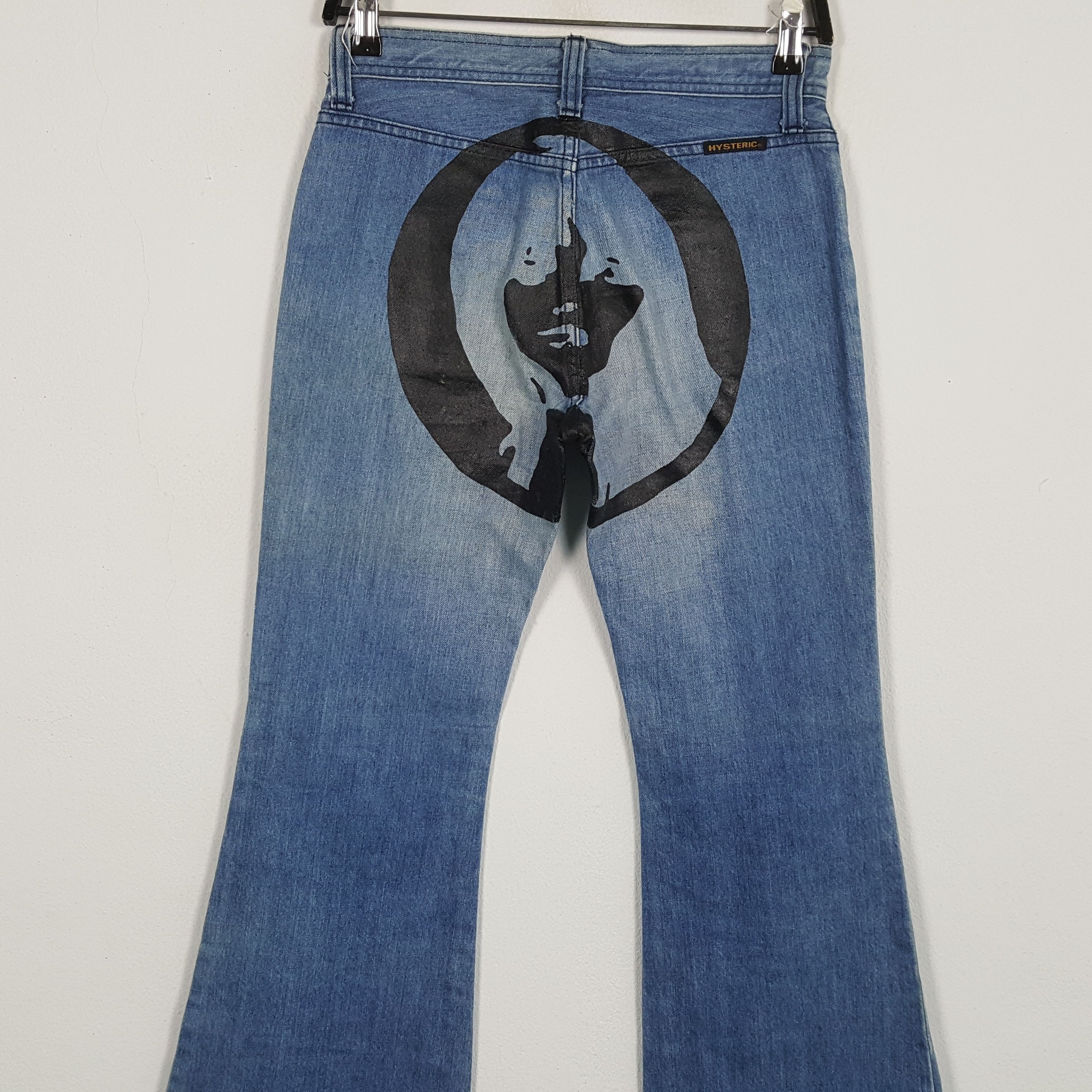 Hysteric Glamour × Japanese Brand × Vintage HYSTERIC GLAMOUR Bootcut Fashion Style Jeans Size 27" / US 4 / IT 40 - 2 Thumbnail