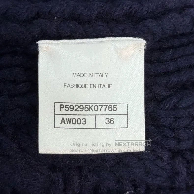 Chanel Chanel Dark blue hamburger series anchor pattern wool swea Size XS / US 0-2 / IT 36-38 - 7 Thumbnail