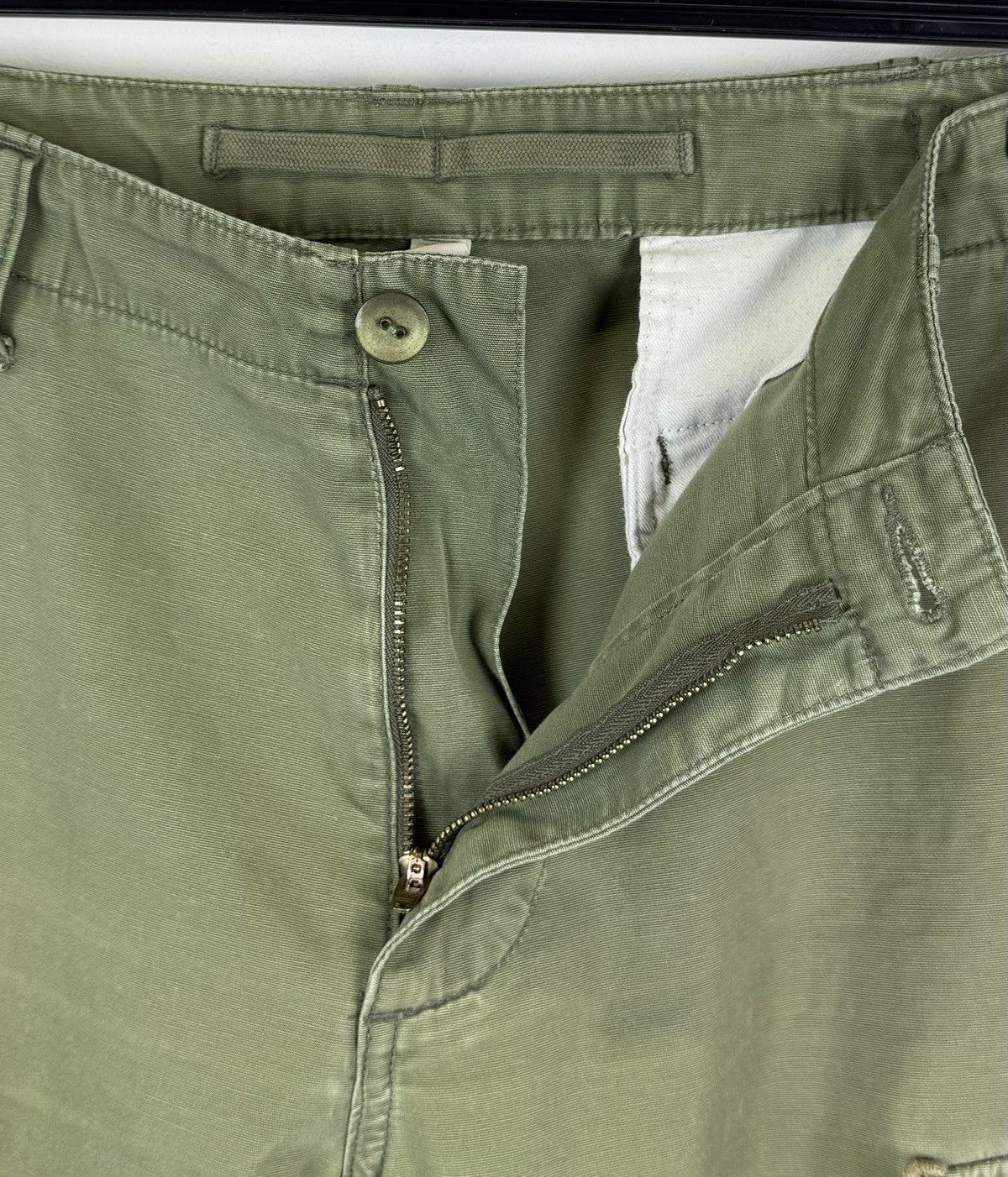 Denim & Supply Ralph Lauren Denim & Supply Ralph Lauren Cargo Pants Khaki Green US Army Size US 33 - 13 Thumbnail
