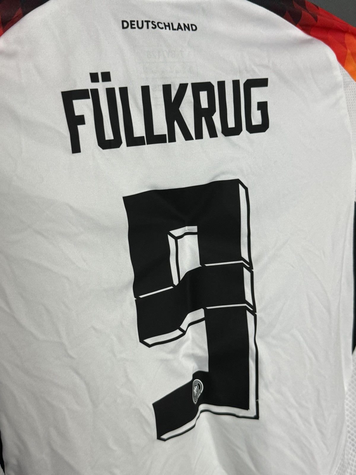 Adidas KIDS New Germany 24/25 Home Fullkrug Football Jersey T-Shirt Size US XS / EU 42 / 0 - 3 Thumbnail