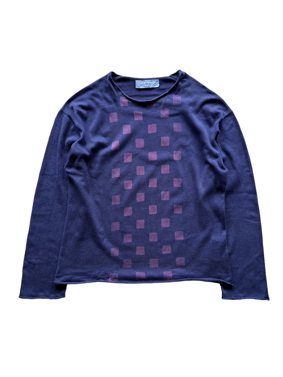 Comme des Garcons Homme CDG Homme AW2000 Unconstructed Knit Sweater Size US M / EU 48-50 / 2 - 2 Thumbnail