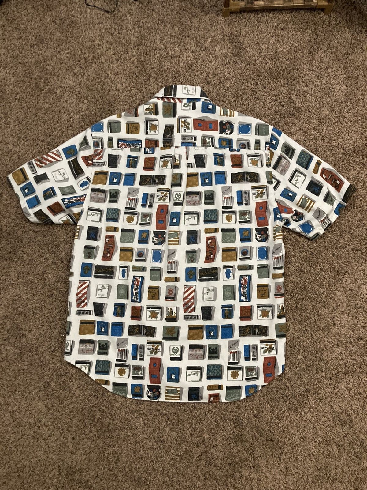 Designer × Guess × Vintage Vintage Guess by Georges Marciano Button Down Matchbox Shirt Size US S / EU 44-46 / 1 - 8 Thumbnail
