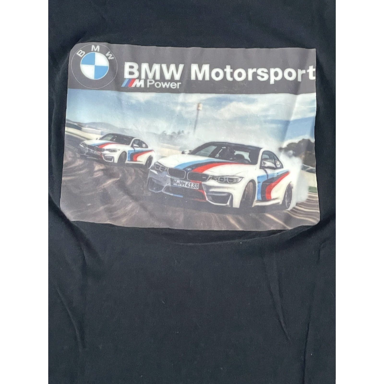 BMW BMW Motorsports T-Shirt Black XL Men Men's XL Shirt Black BMW Motorsports Size US XL / EU 56 / 4 - 5 Thumbnail
