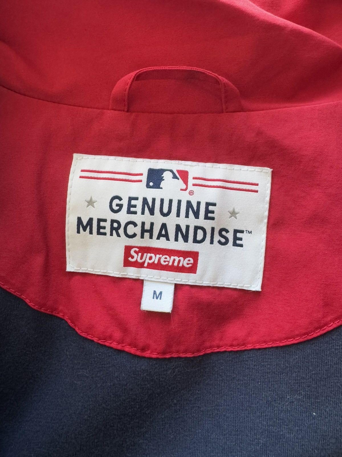 Supreme 2021 Supreme x New York Yankees Track Jacket 'Navy' Size US M / EU 48-50 / 2 - 3 Thumbnail