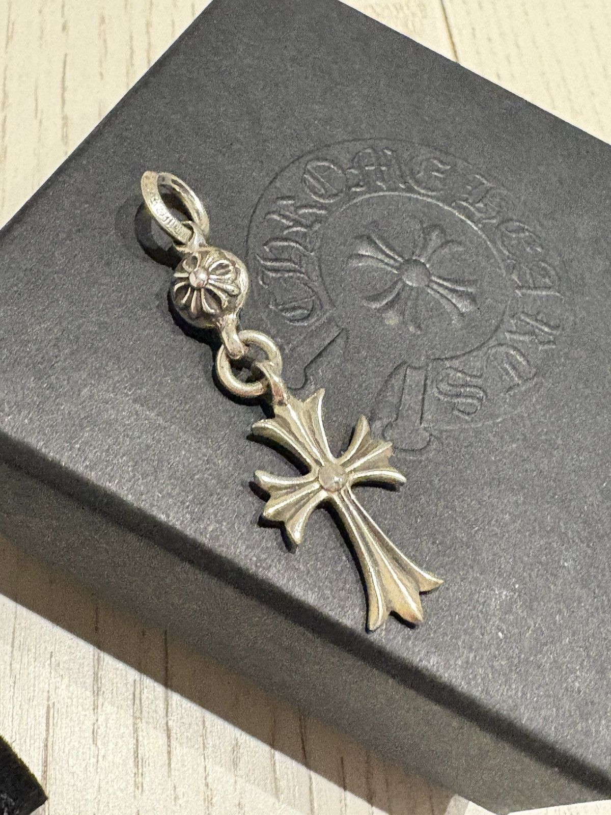 Chrome Hearts Chrome Hearts Ball Tiny CH Cross Pendant Size ONE SIZE - 1 Thumbnail