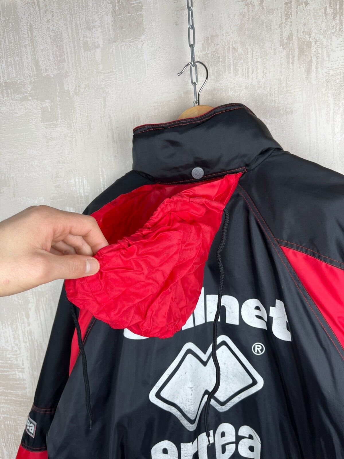 Errea 90's Middlesbrough FC Errea Winter Parka Jacket Soccer Size US XL / EU 56 / 4 - 24 Thumbnail