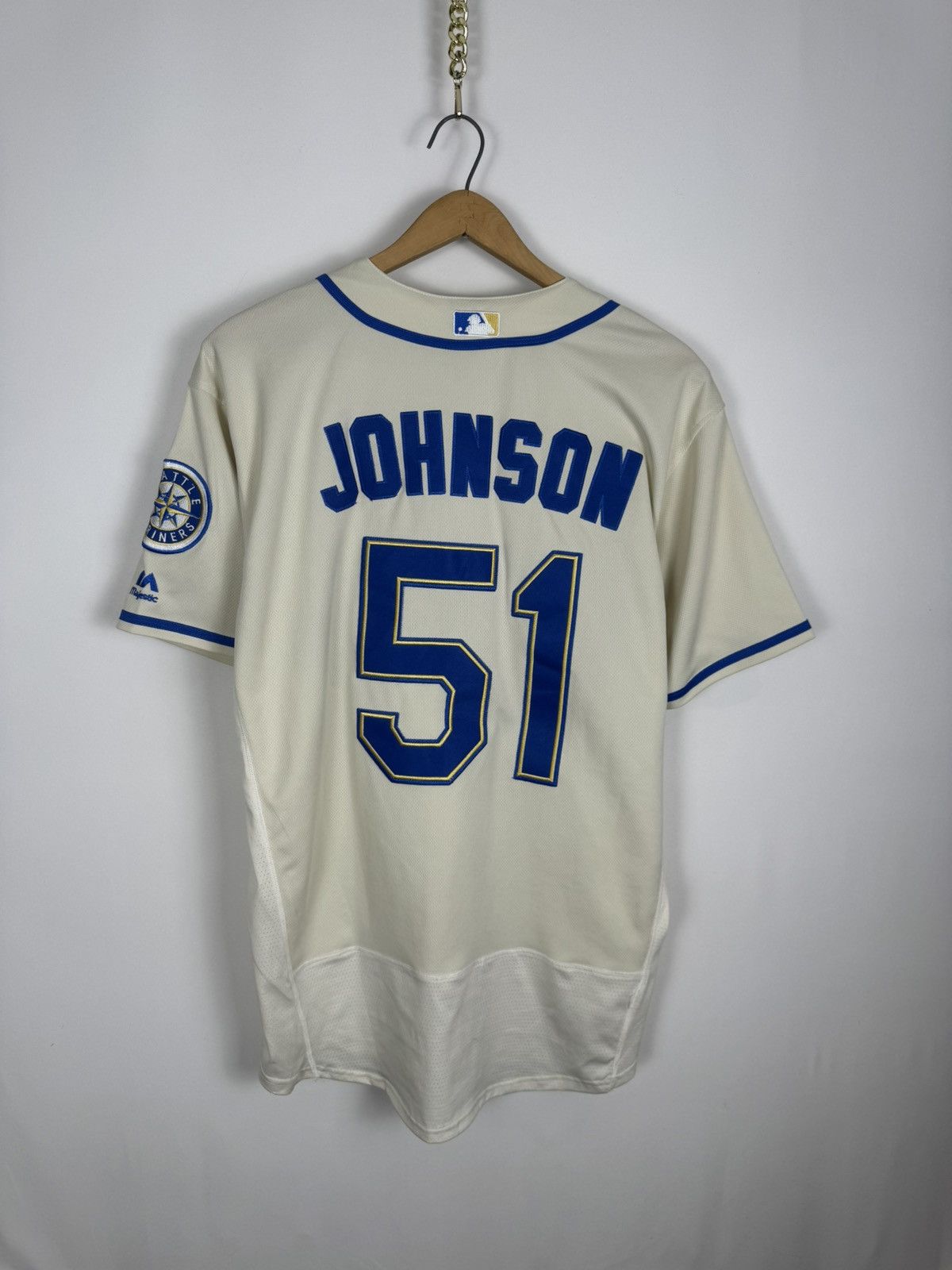 Majestic Vintage Majestic Seattle Mariners Randy Johnson Jersey Size US XL / EU 56 / 4 - 1 Thumbnail
