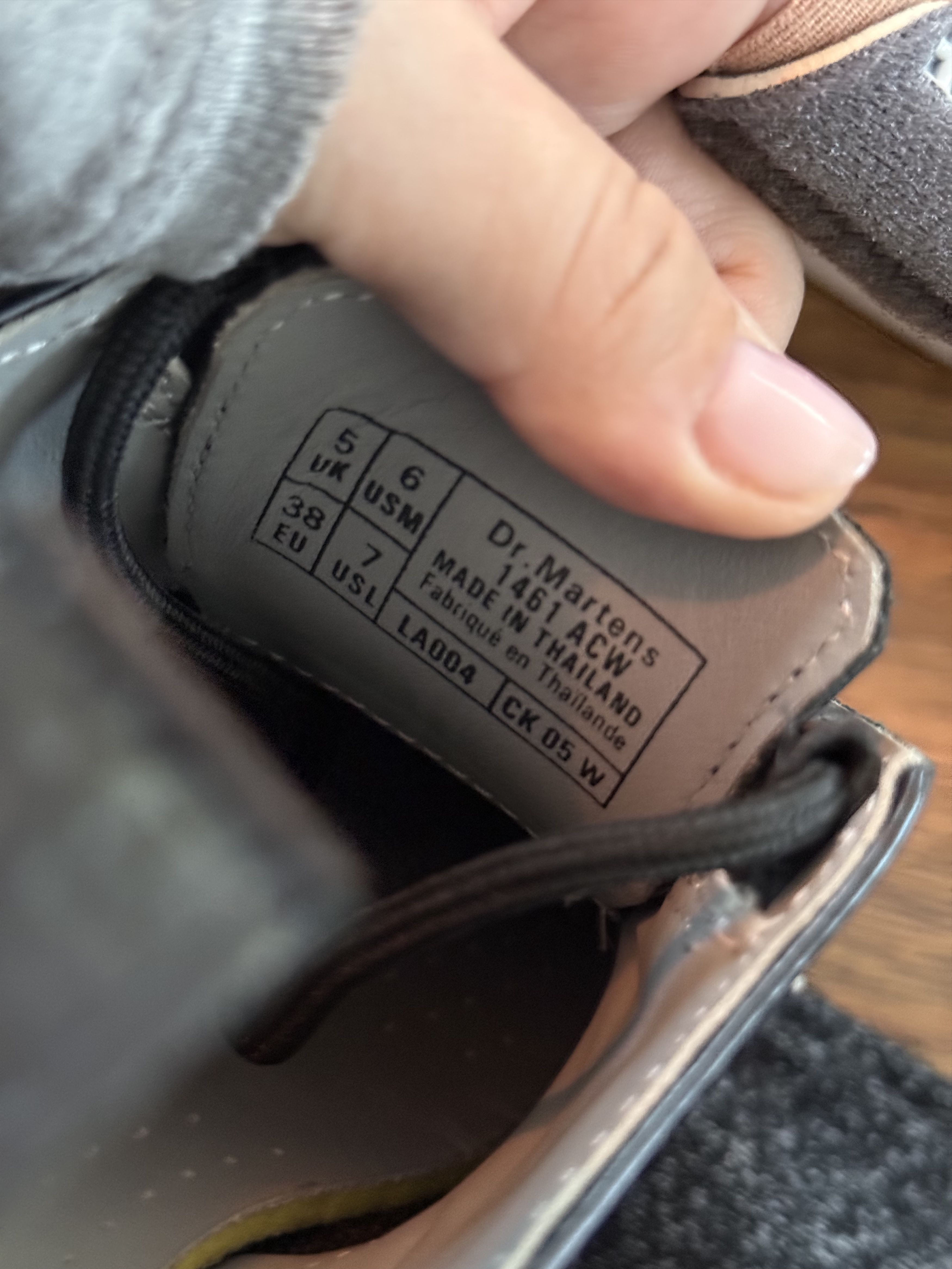 A-COLD-WALL* × Dr. Martens ACW* X DR. MARTENS 1461 WORK SHOE Size US 7 / IT 37 - 8 Thumbnail
