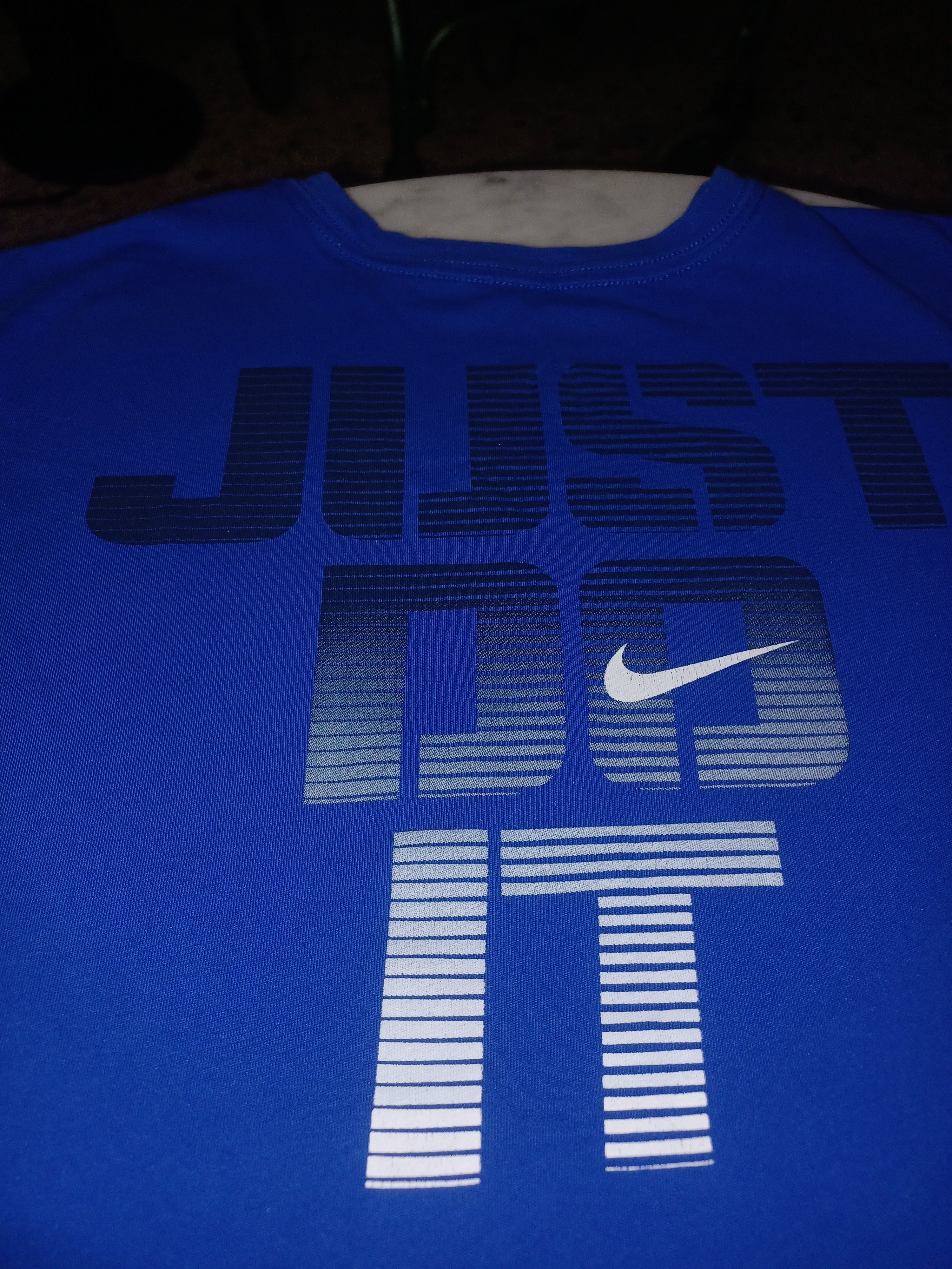 Nike Nike Dri-Fit Graphic Tee SZ Medium Royal Blue Size US M / EU 48-50 / 2 - 5 Thumbnail