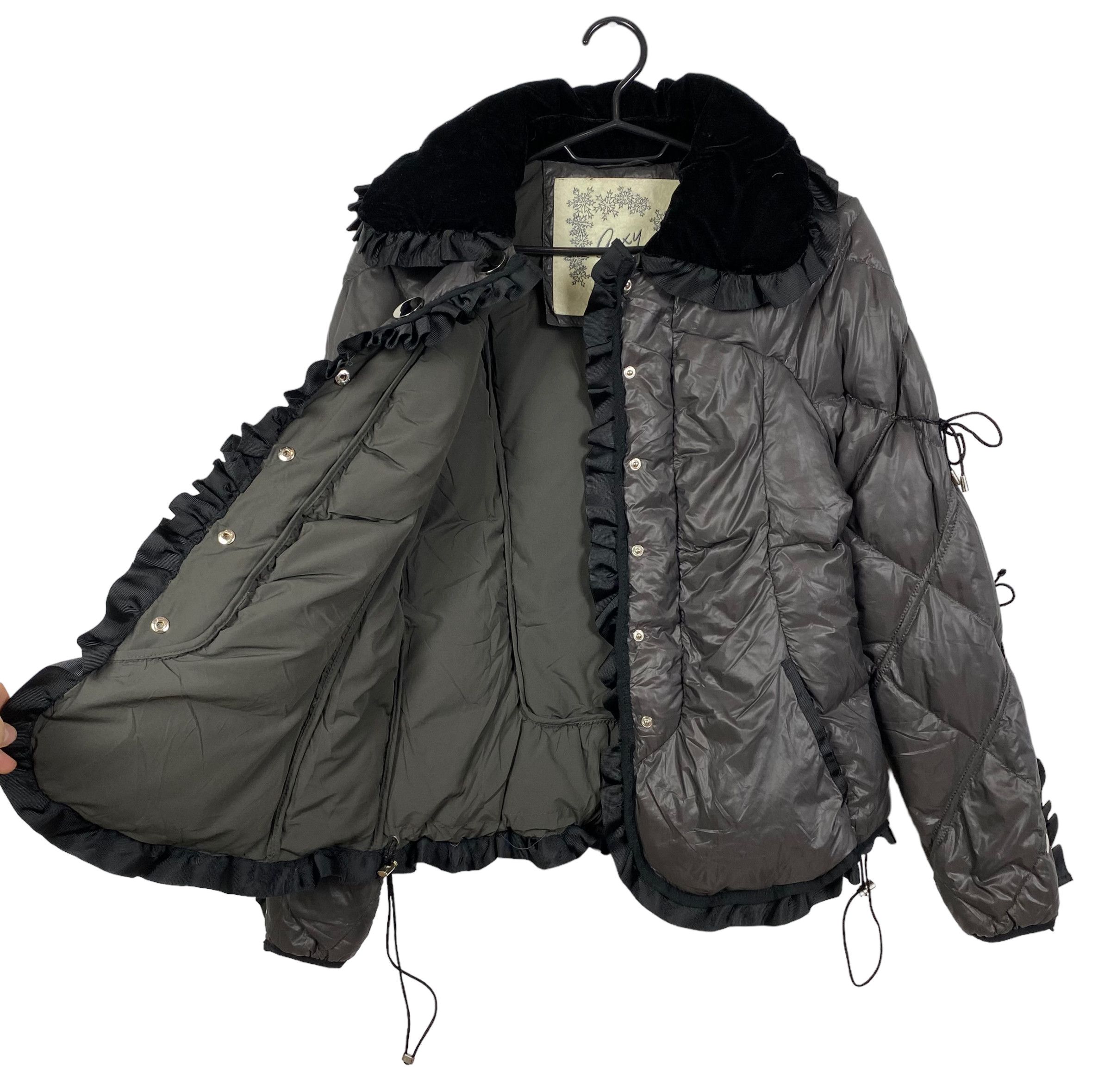 Designer Guxy Qulted Collared Ribbed Down Jacket womens size XS Size XS / US 0-2 / IT 36-38 - 11 Thumbnail