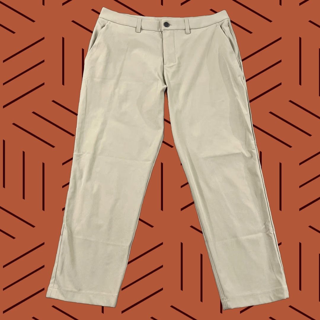 Lululemon LULULEMON Pants Mens 33 x 26.5" Short ABC Classic 5-Pocket Travel Lifestyle Golf Size US 33 - 1 Thumbnail