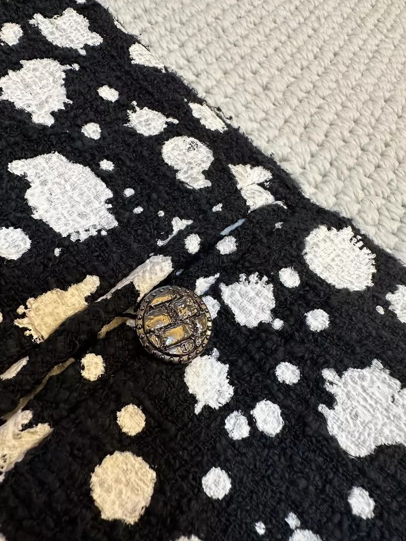 Chanel Chanel 15-year feminist series black and white splash ink Size XS / US 0-2 / IT 36-38 - 3 Thumbnail