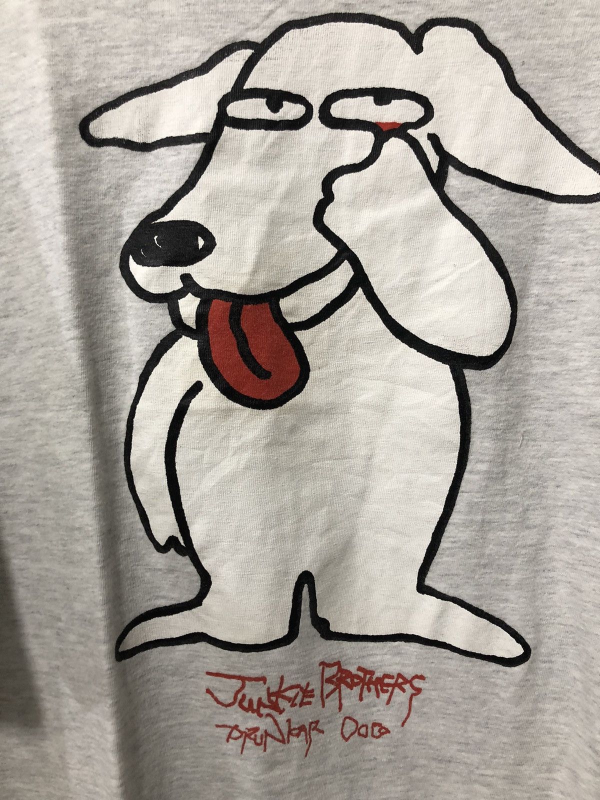 Hanes × Vintage Vintage Junkie Brothers Drunker Dog Tee Size US XL / EU 56 / 4 - 2 Thumbnail