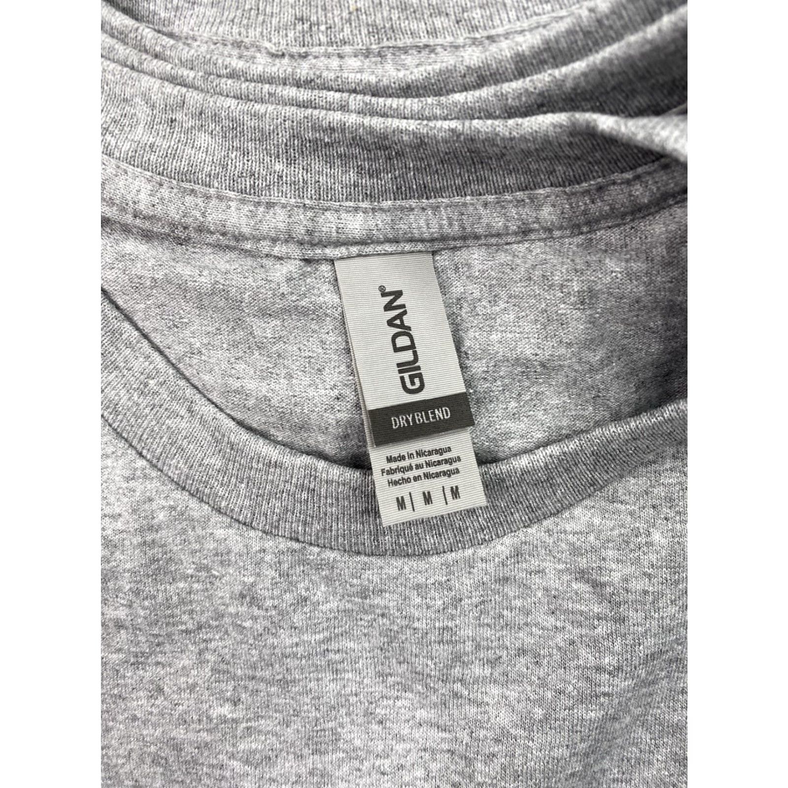 Gildan Gildan DryBlend T-Shirts M 12-Pack Gray White New 50/50 Cotton Polyester Crew Neck Short Sleeve Sports Breathable Vintage No Size US M / EU 48-50 / 2 - 2 Thumbnail