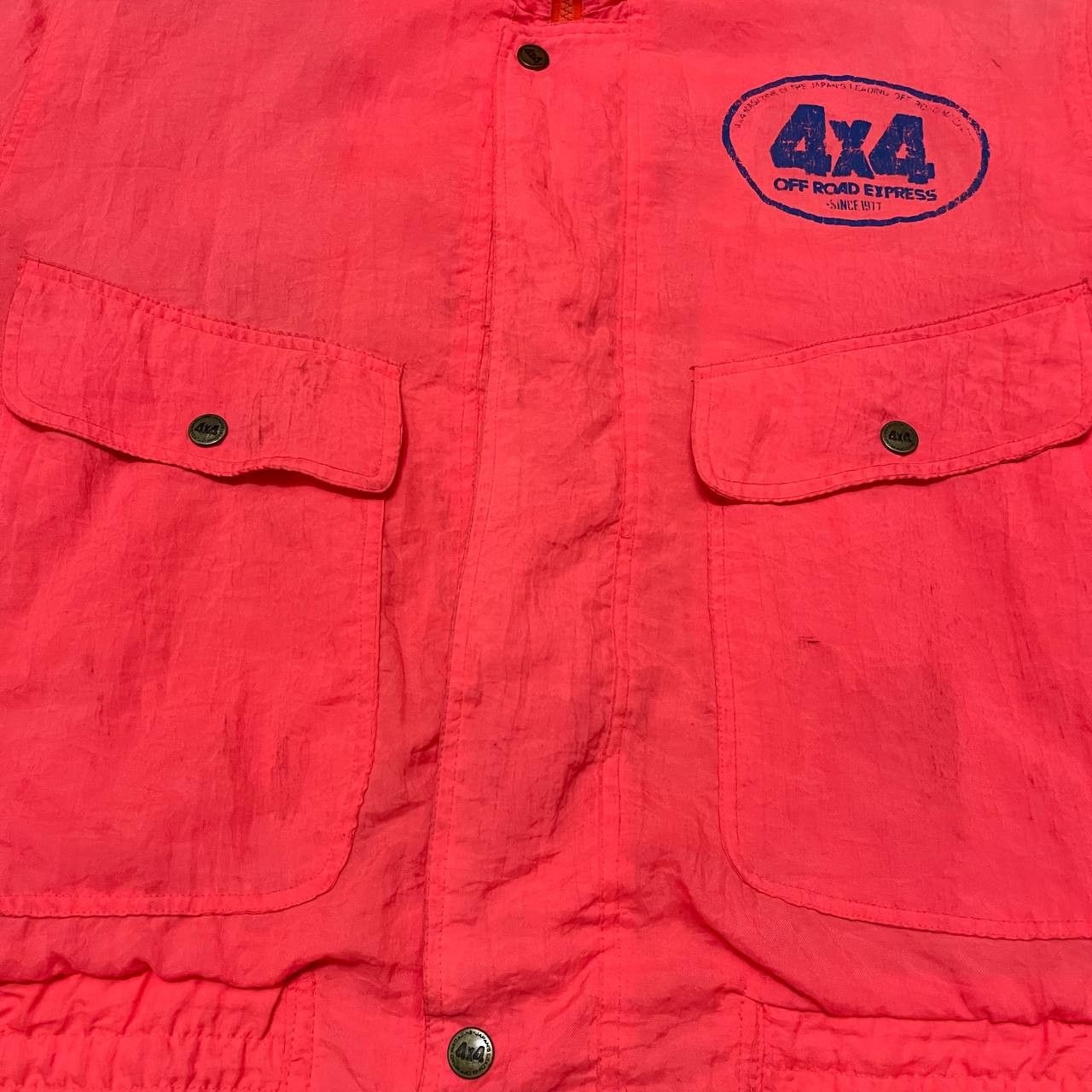 Japanese Brand Vintage 4x4 Magazine Big Logo Jacket Size US L / EU 52-54 / 3 - 14 Thumbnail
