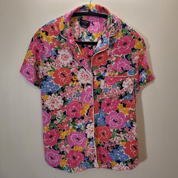 Kate Spade Kate Spade Pink/Blue BLOOMING FLORALS SHORTS Pajama Set - M Size ONE SIZE - 1 Thumbnail