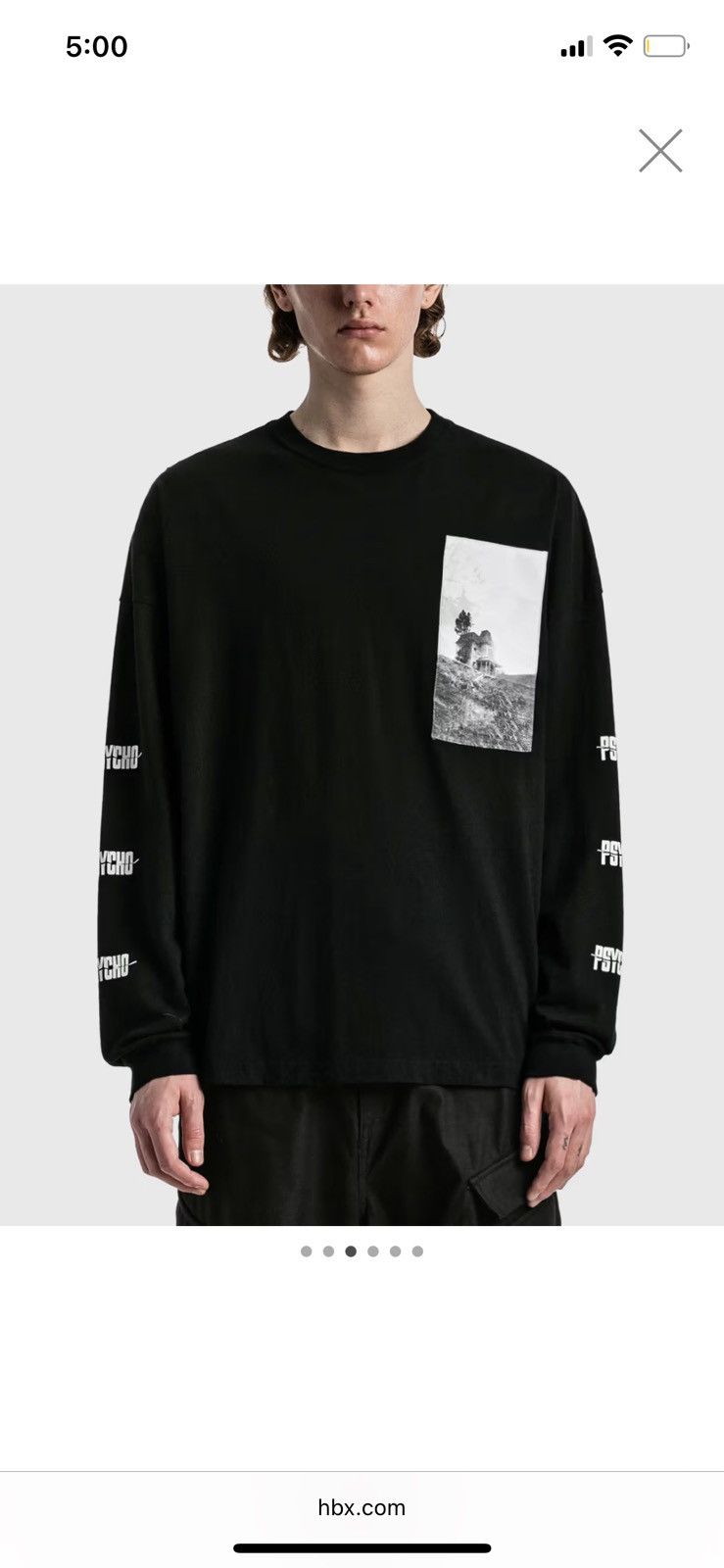 Undercover UNDERCOVER PSYCHO HOUSE LS TEE💫 Size US XL / EU 56 / 4 - 10 Thumbnail