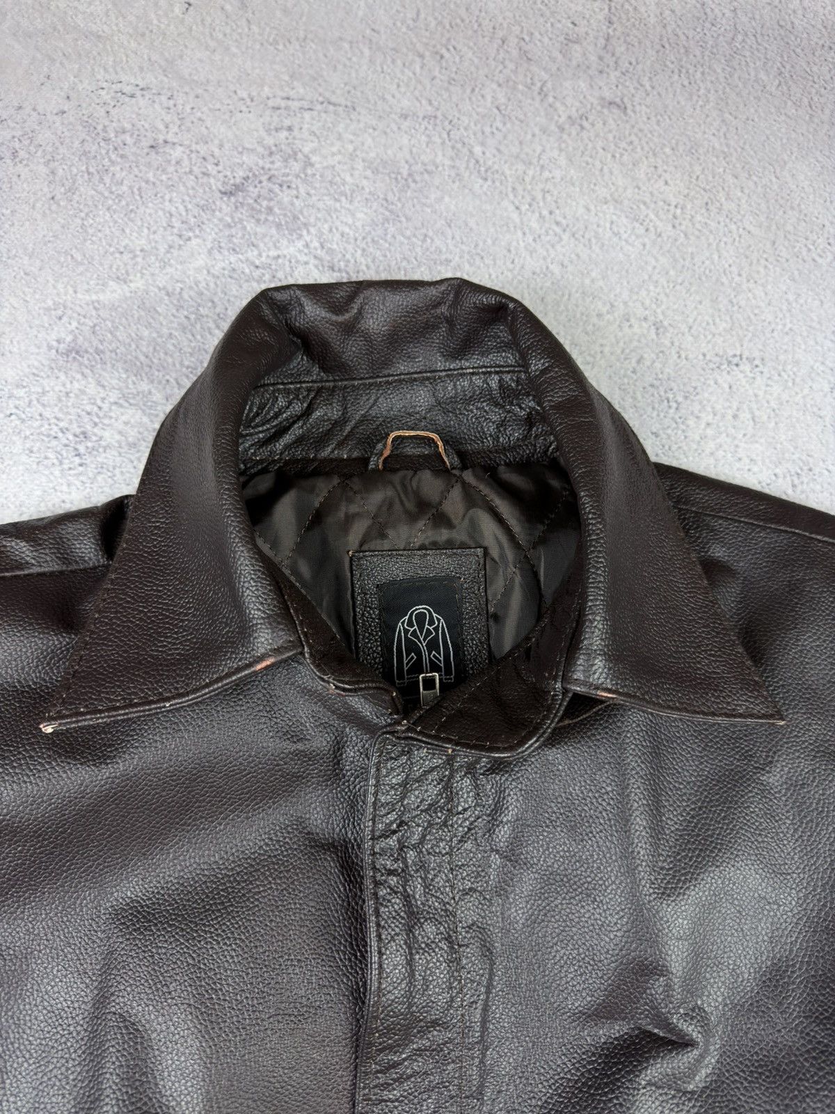Vintage Chris Redfield Resident Evil Jacket A2 Flight Brown Bomber Size US XXL / EU 58 / 5 - 8 Thumbnail