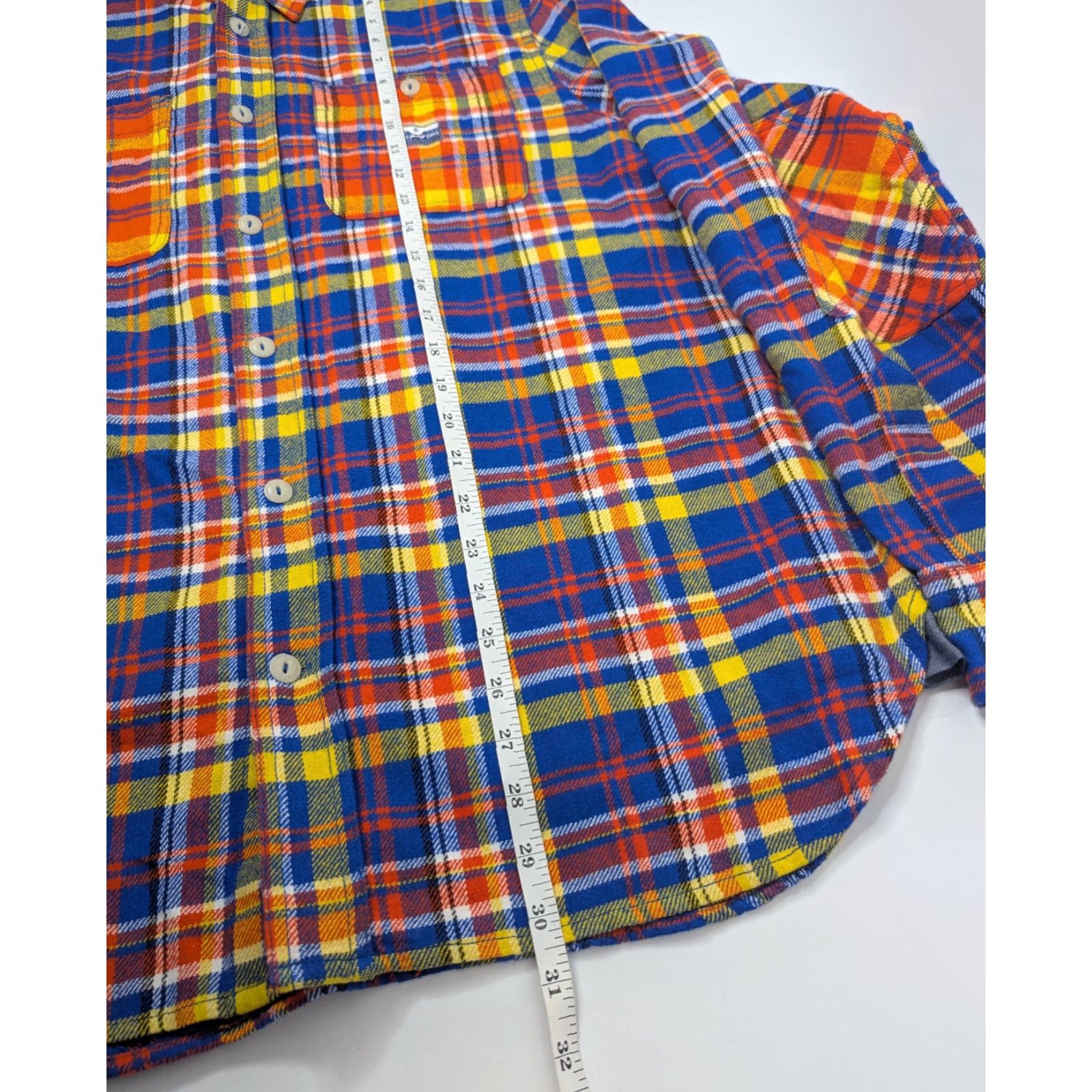 Rocawear VINTAGE Rocawear Shirt Men's 2XL Orange Plaid Button Up Long Sleeve Collared Hip Hop 90s Grunge Size US XXL / EU 58 / 5 - 5 Thumbnail